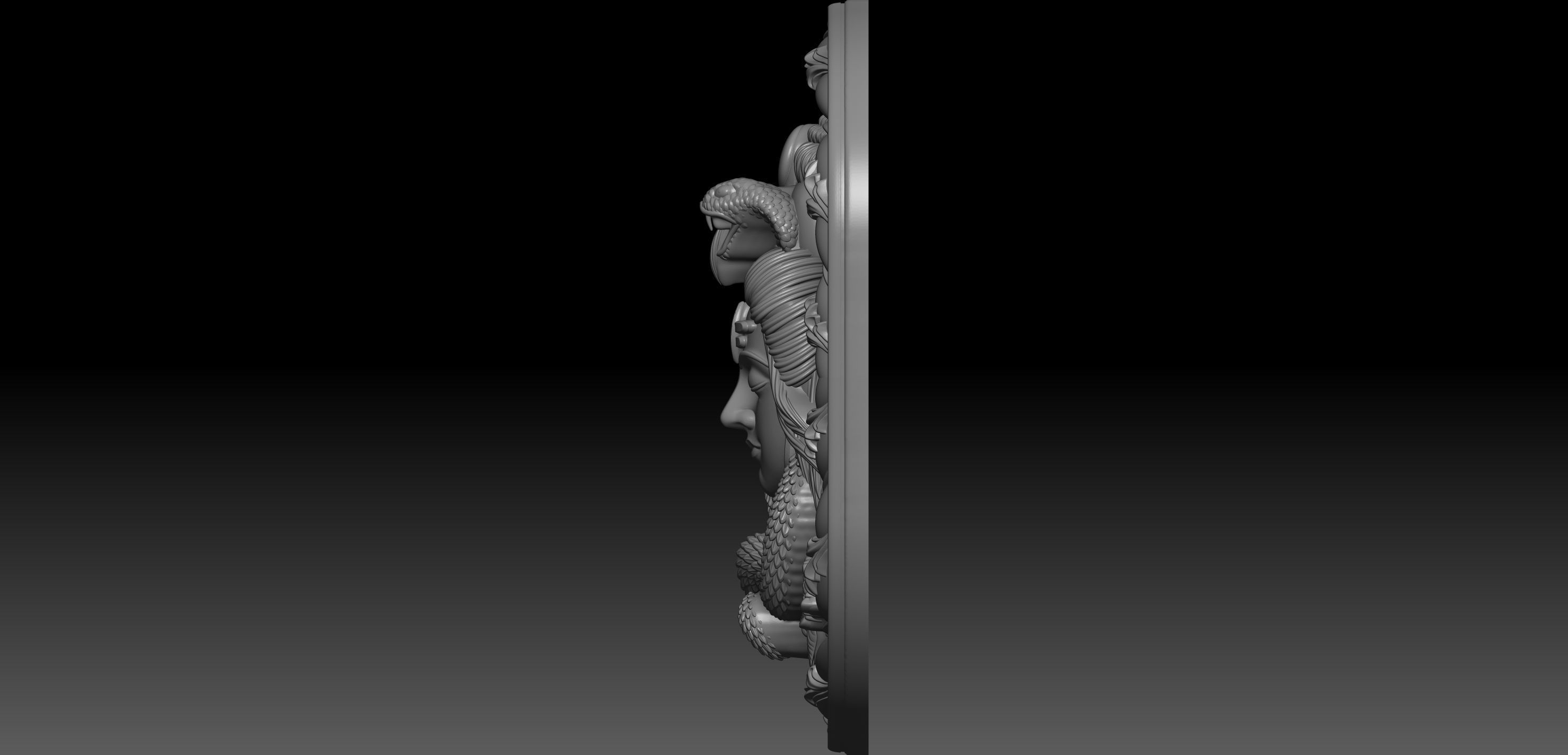 shiva hindu god idol for 3d print and CNC 3D print model_6