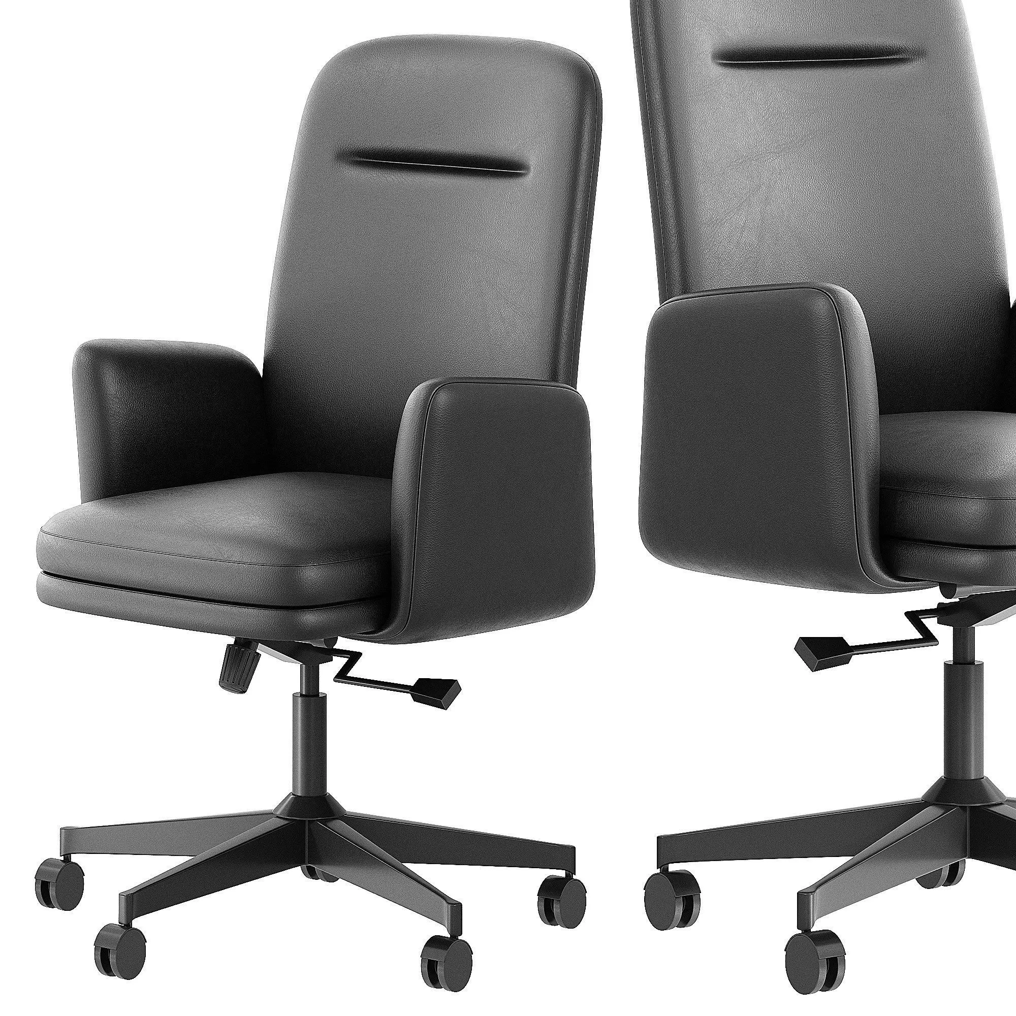 Branch Upholstered Soft Side Chair 3D model_0