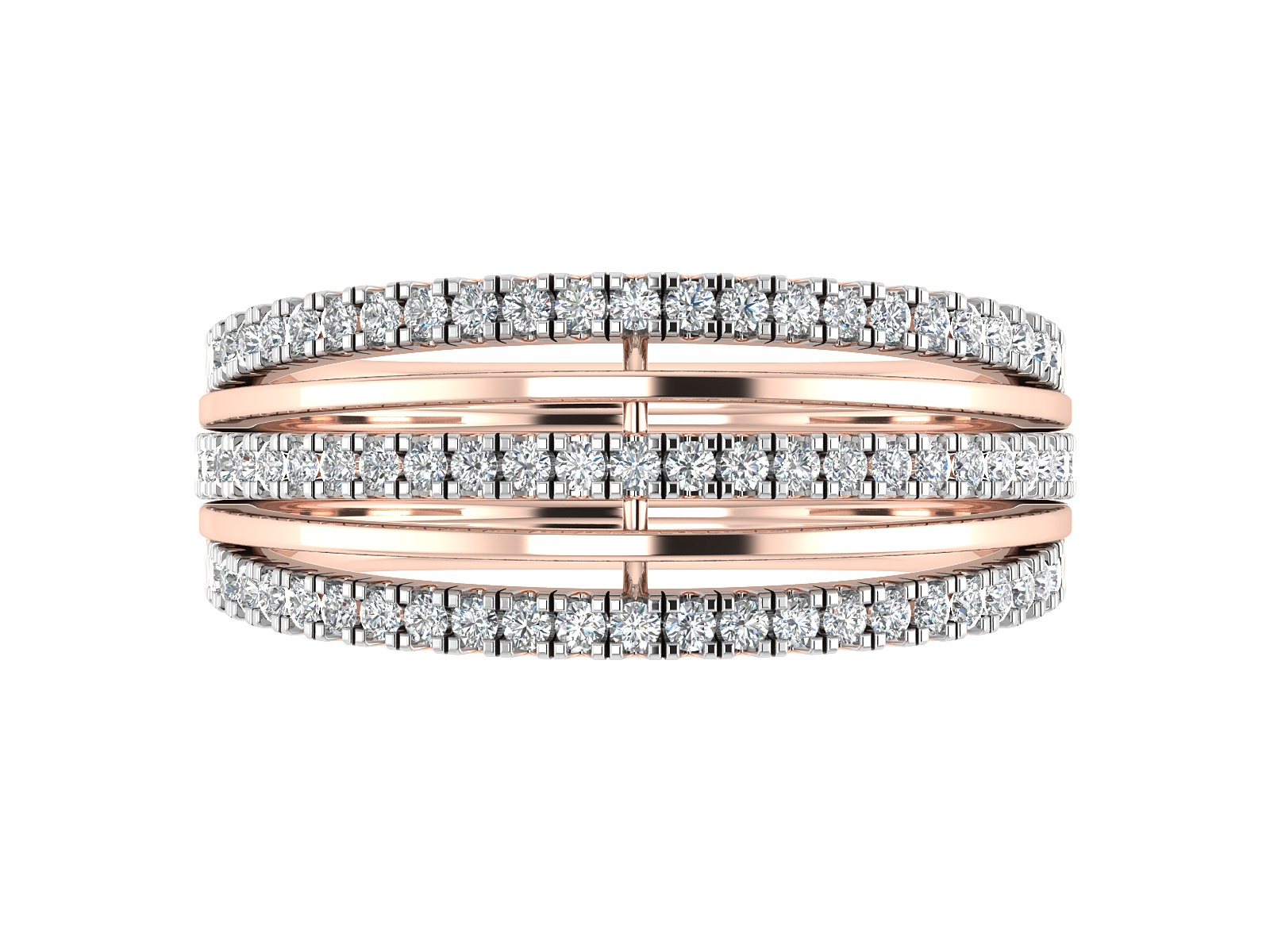 Women Ring  Render 3dm STL OBJ FBX Details 3D print model_13