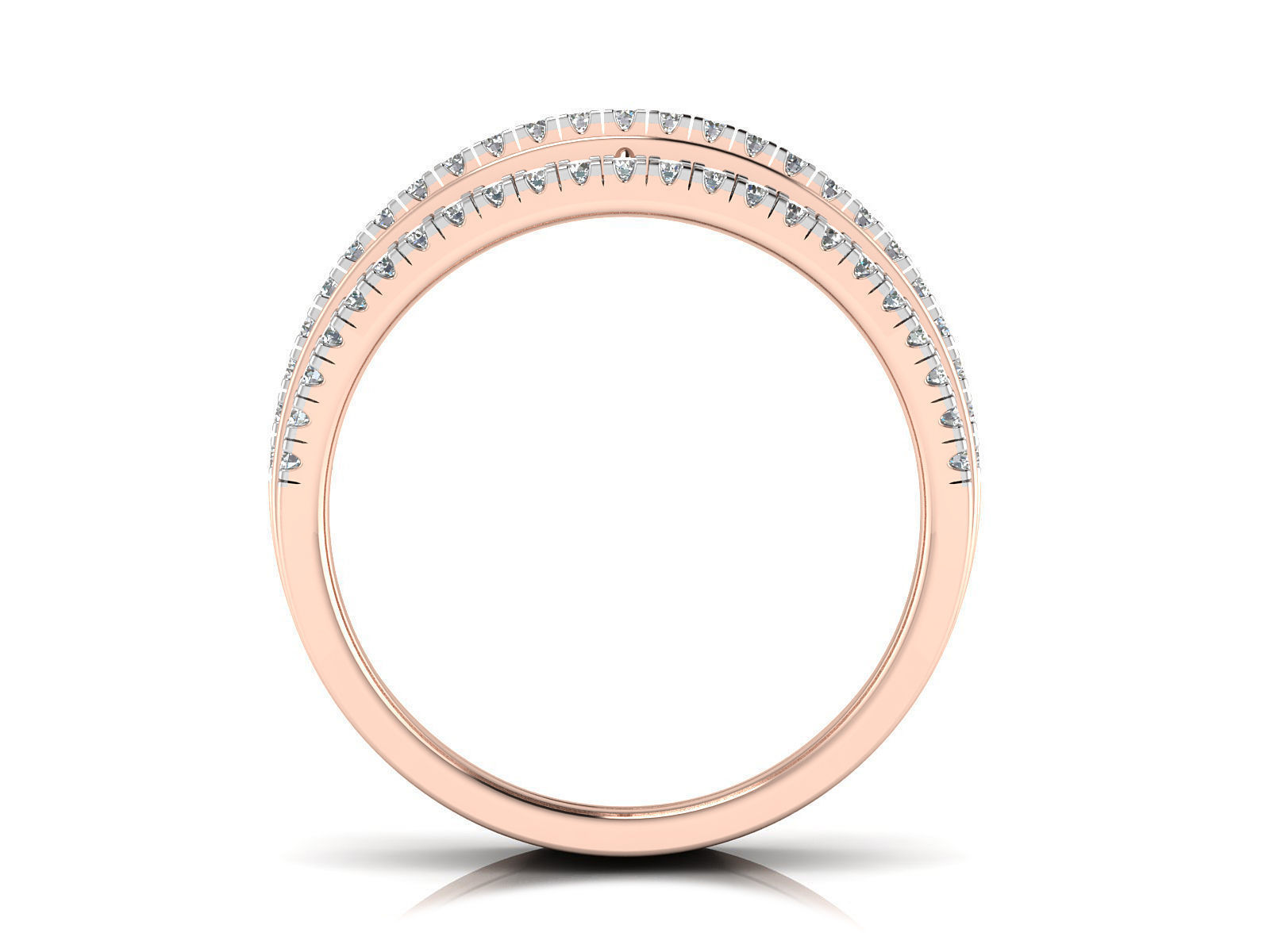 Women Ring  Render 3dm STL OBJ FBX Details 3D print model_4