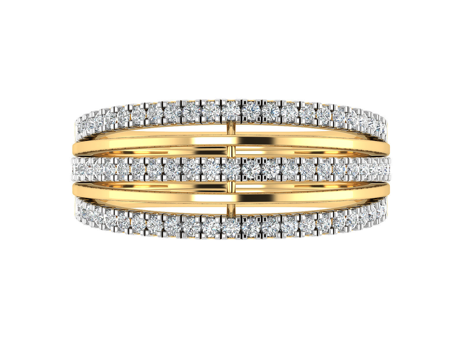 Women Ring  Render 3dm STL OBJ FBX Details 3D print model_14