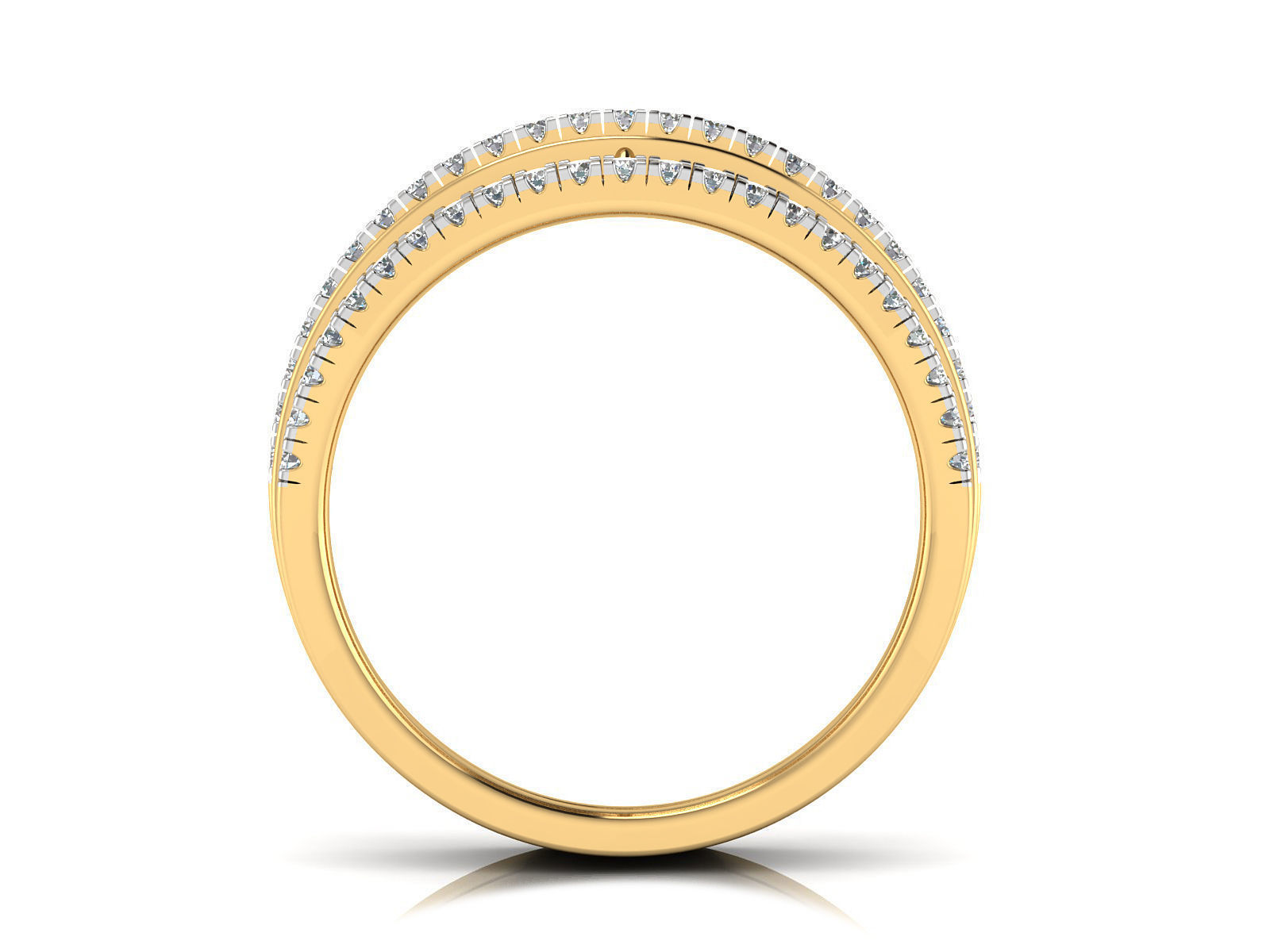 Women Ring  Render 3dm STL OBJ FBX Details 3D print model_6