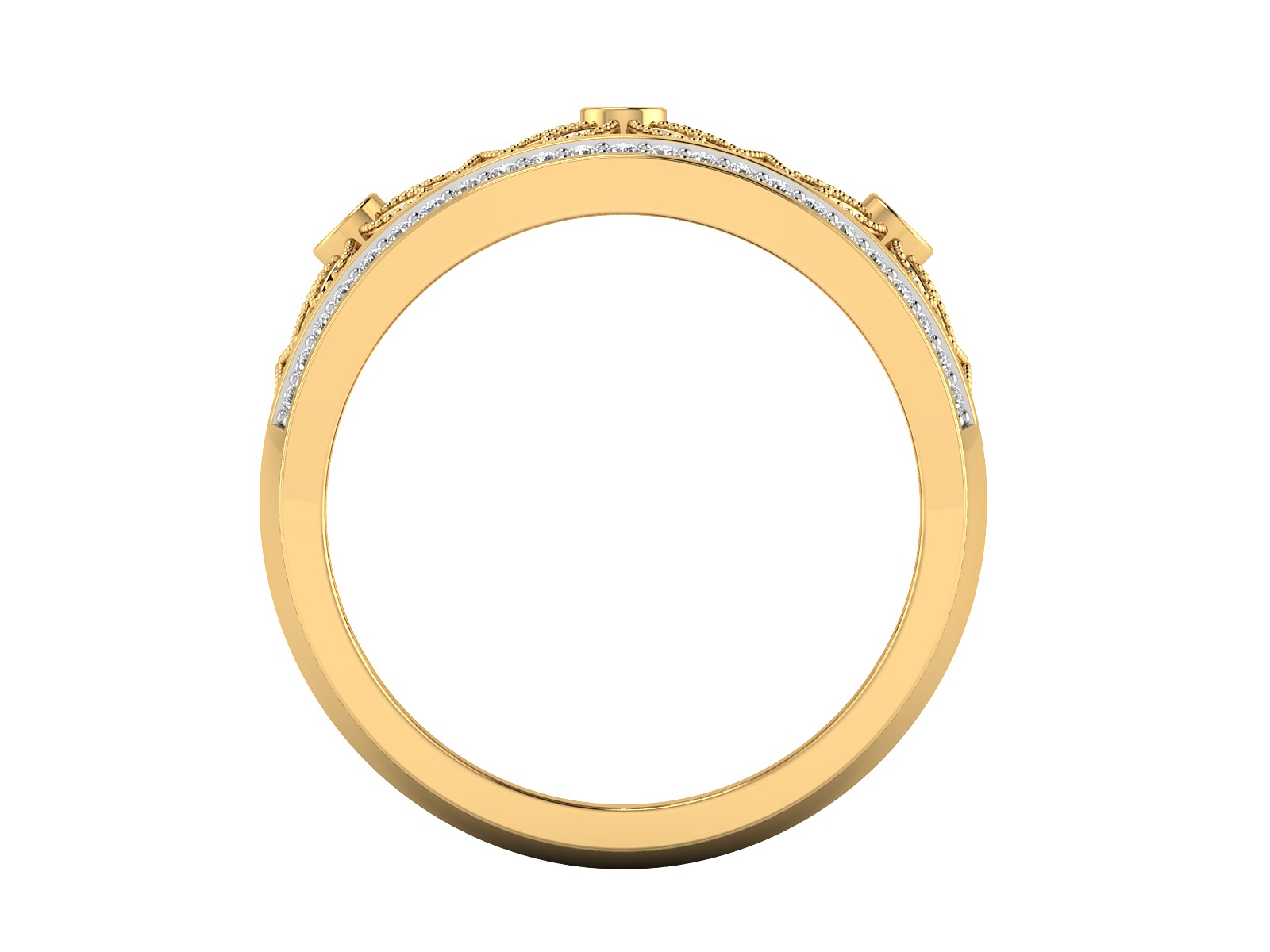 Women Ring  Render 3dm STL OBJ FBX Details 3D print model_7