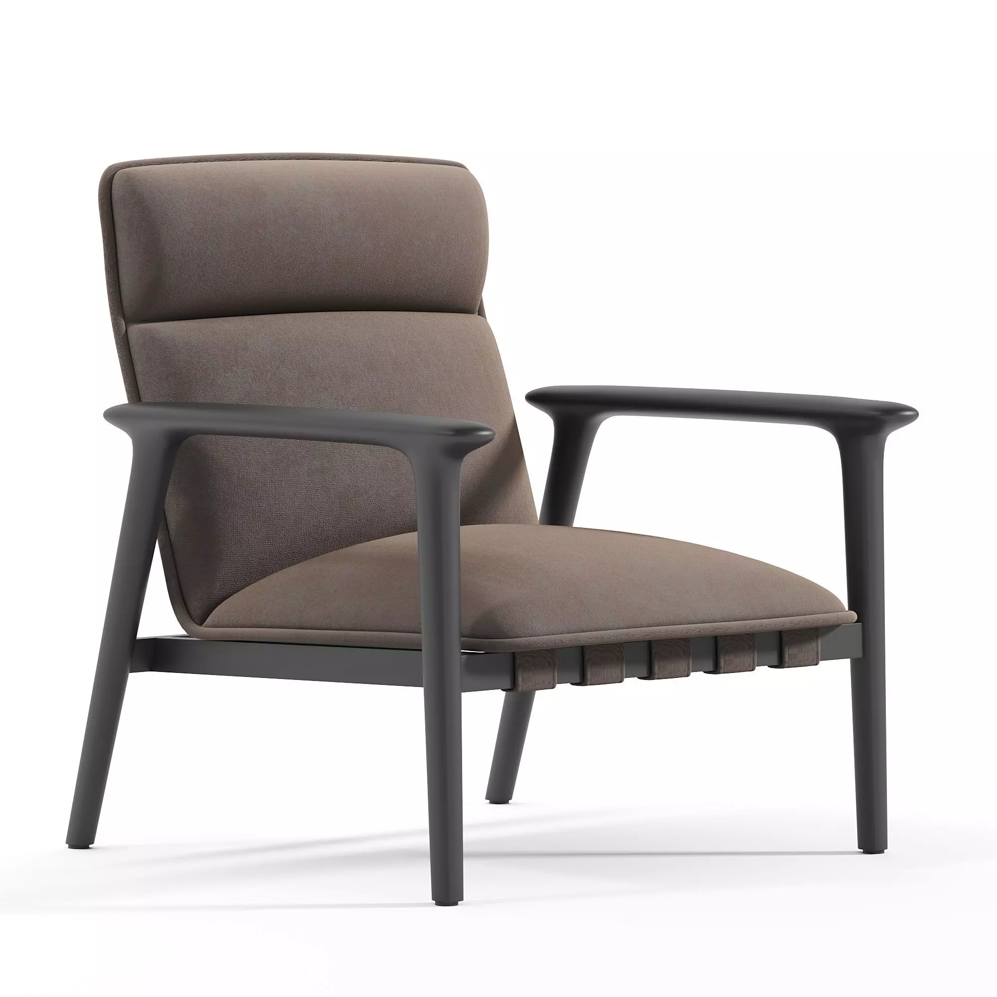 Uriah Lounge Chair Midback 3D model_0