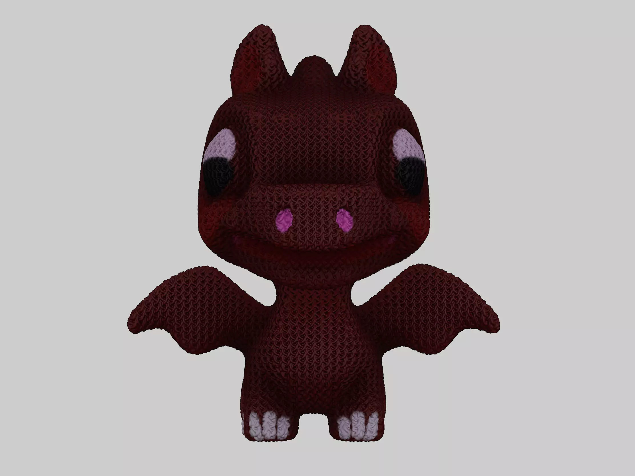 Cute Baby Dragon  3D print model_0