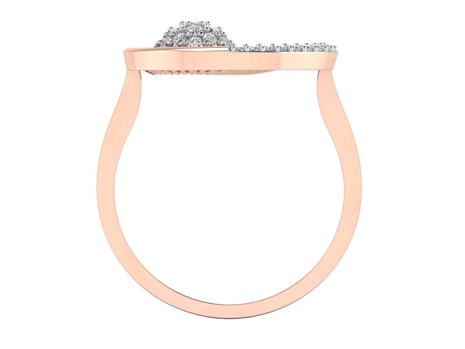 Women Ring  Render 3dm STL OBJ FBX Details 3D print model_5