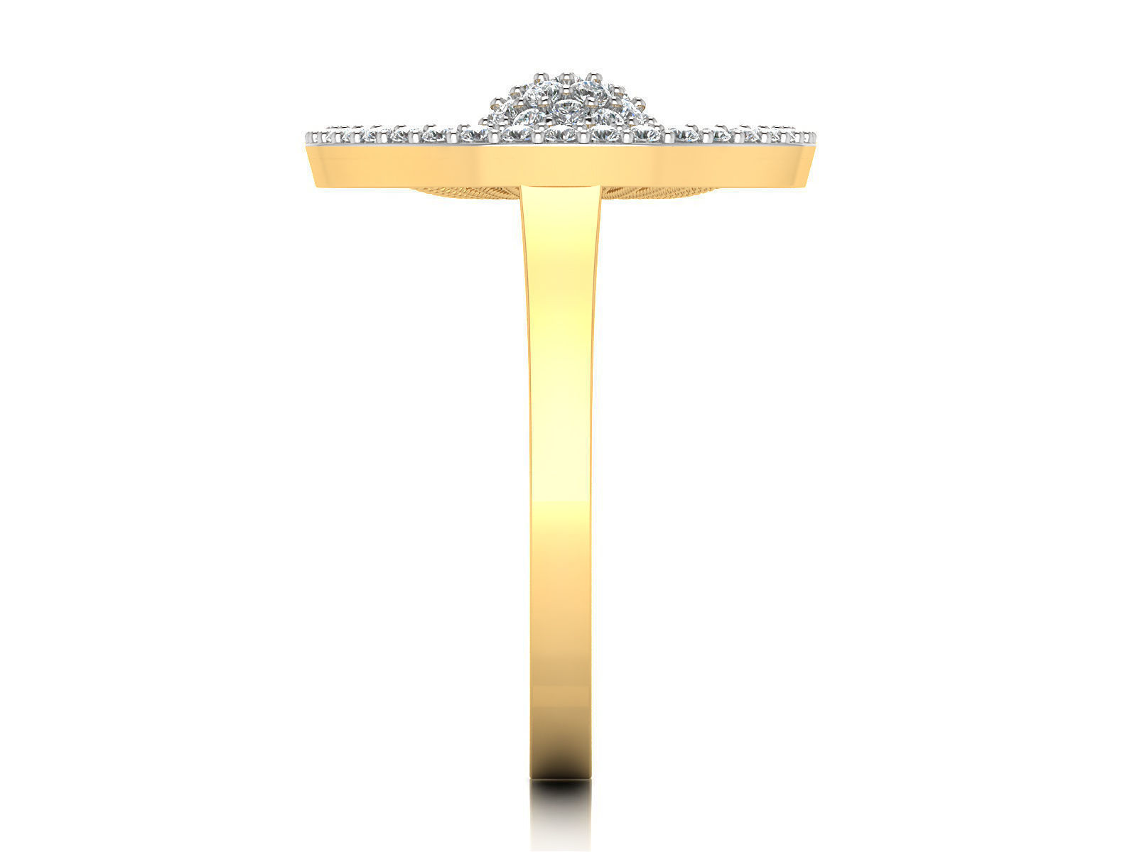 Women Ring  Render 3dm STL OBJ FBX Details 3D print model_10