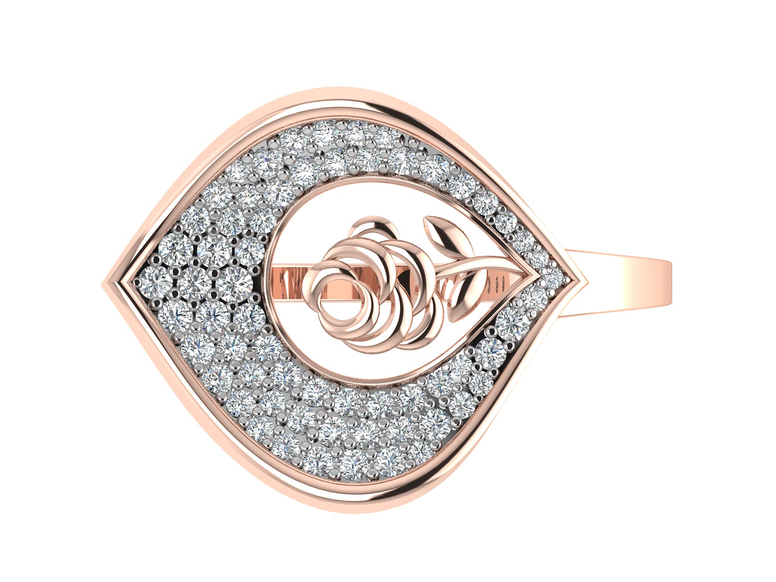 Women Ring  Render 3dm STL OBJ FBX Details 3D print model_13