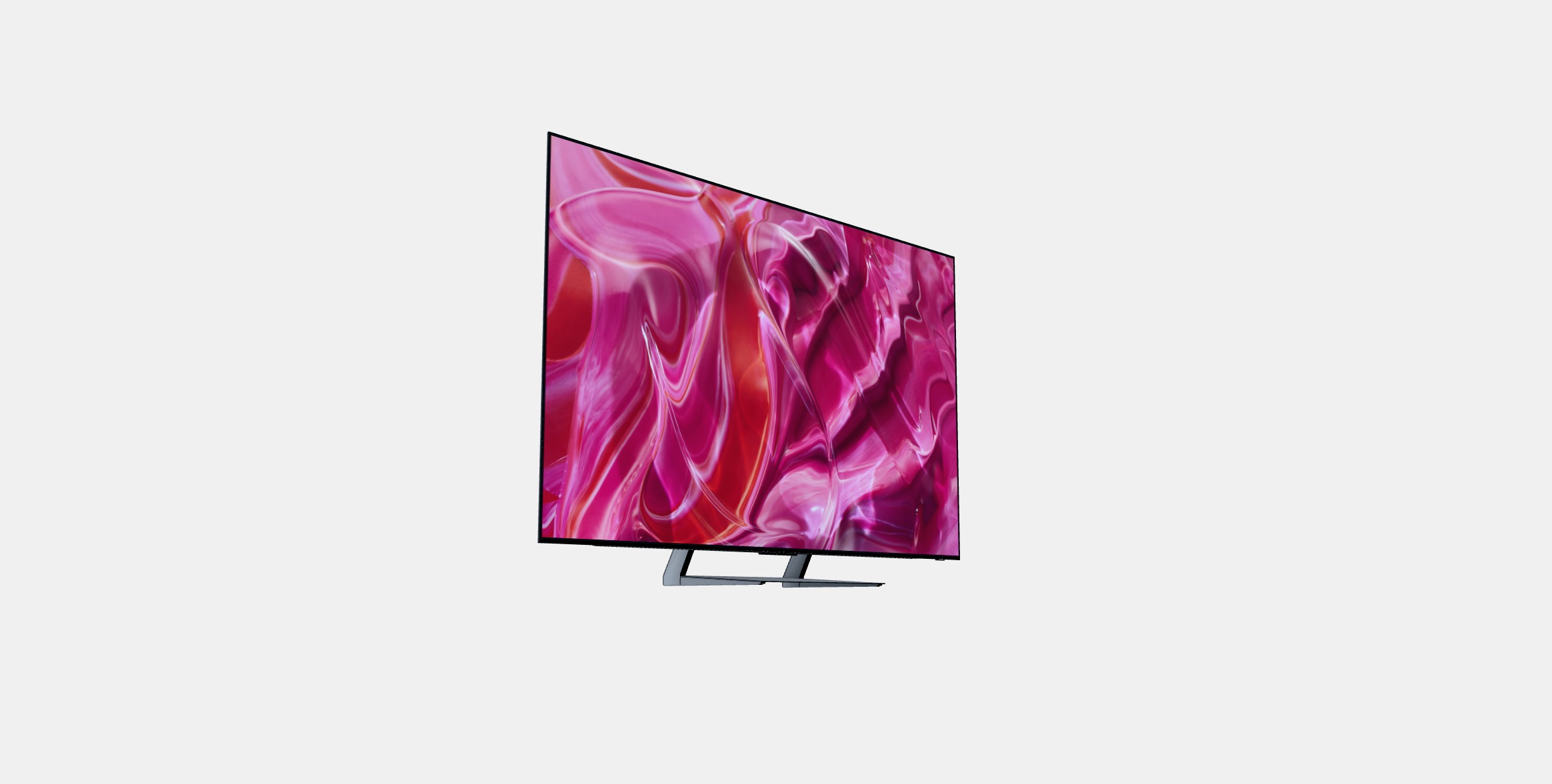 65 OLED 4K S90C Smart TV 2023 3D model_2