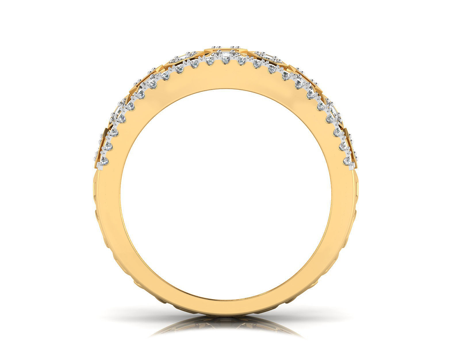 Women Ring  Render 3dm STL OBJ FBX Details 3D print model_6