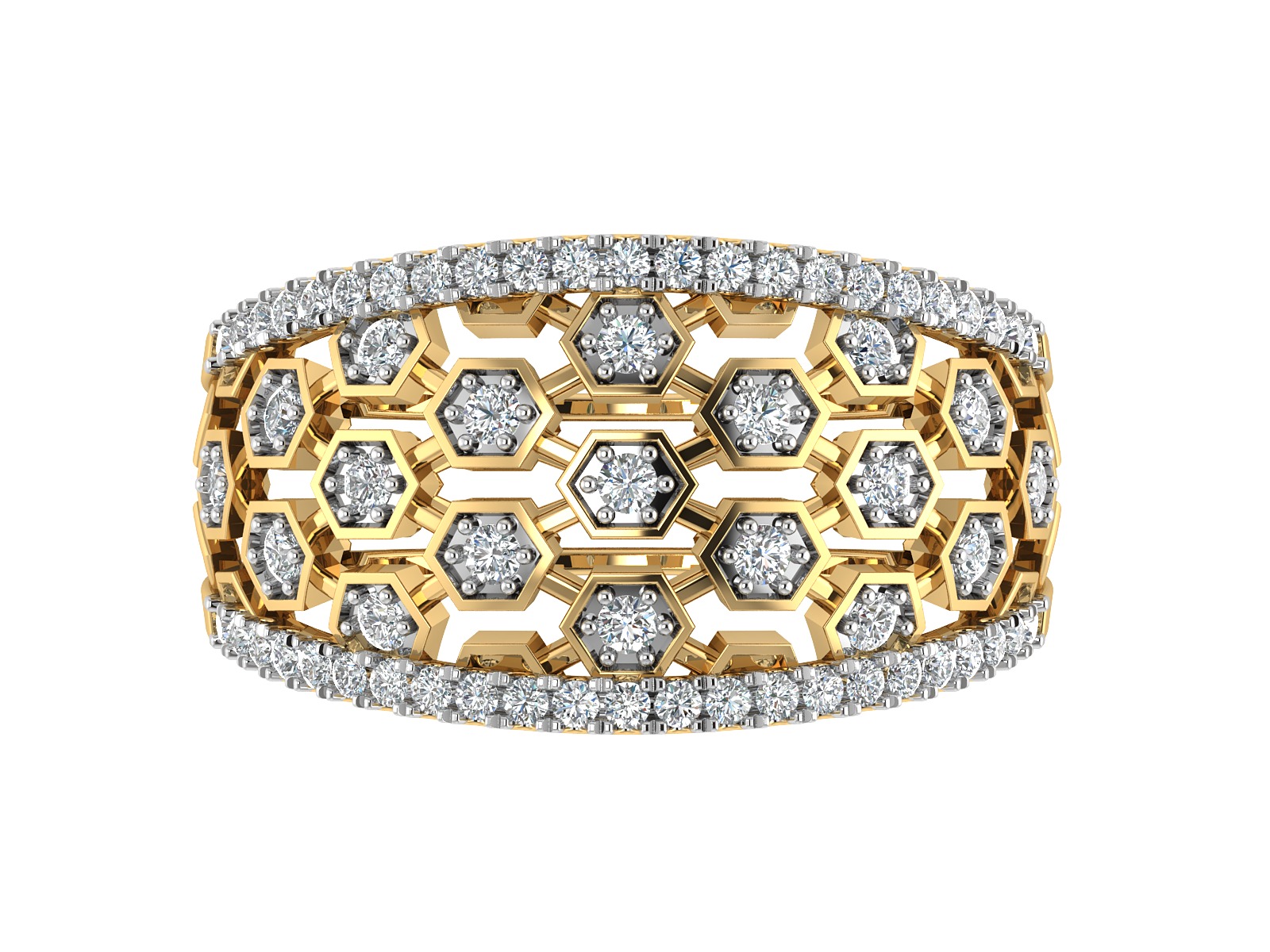 Women Ring  Render 3dm STL OBJ FBX Details 3D print model_15