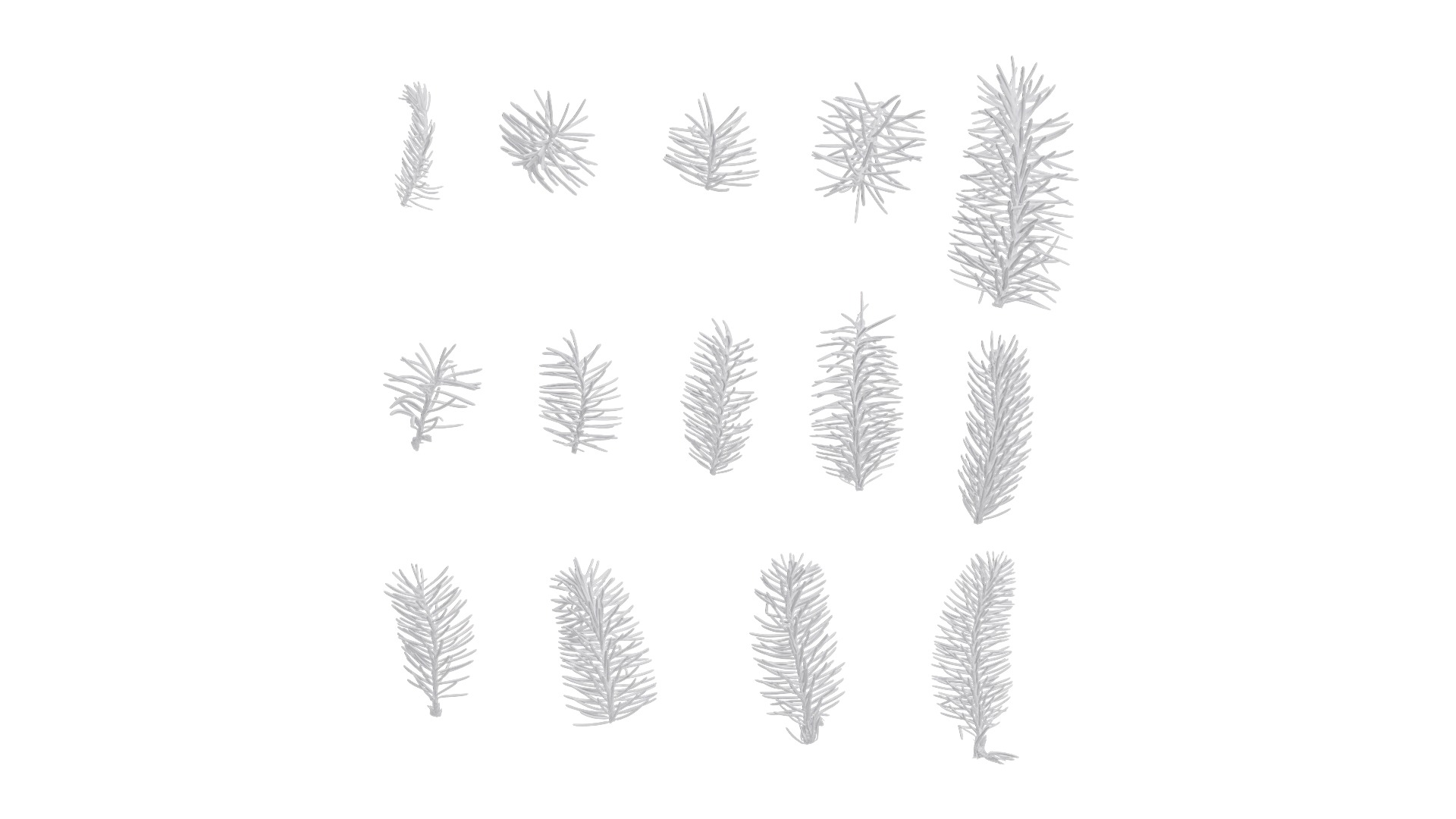 Dragon Spruce Trunk Model And Textures Pack Low-poly 3D model_24