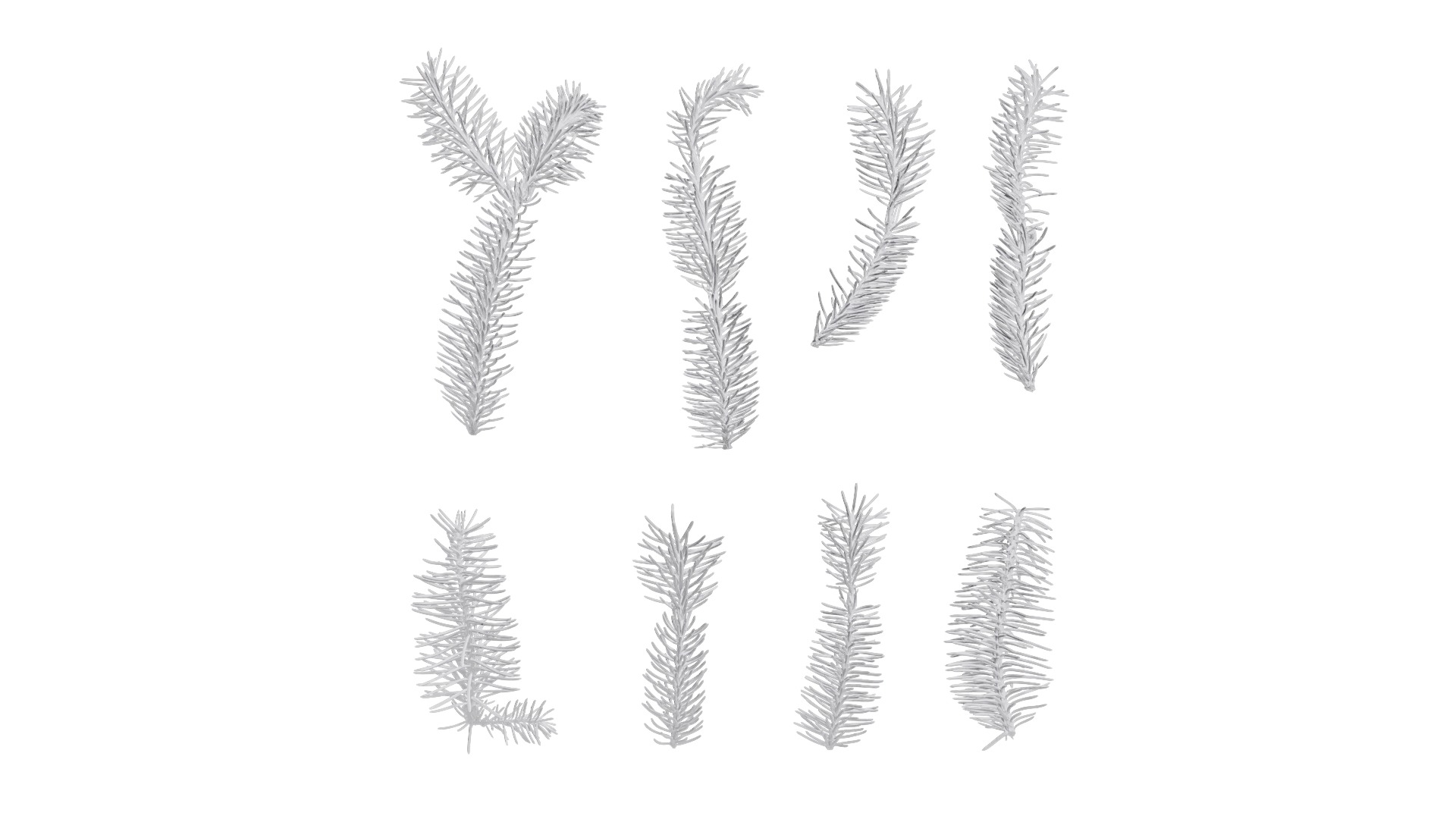 Dragon Spruce Trunk Model And Textures Pack Low-poly 3D model_21