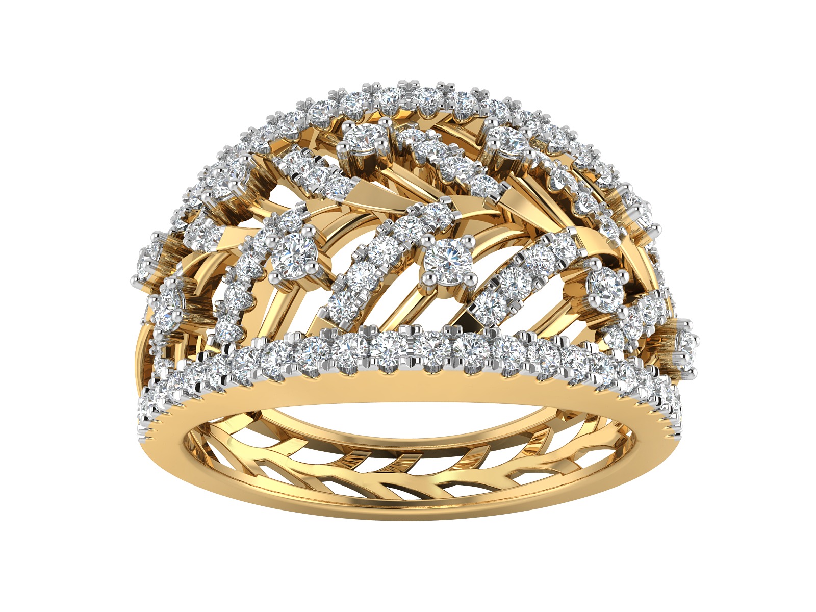 Women Ring  Render 3dm STL OBJ FBX Details 3D print model_6