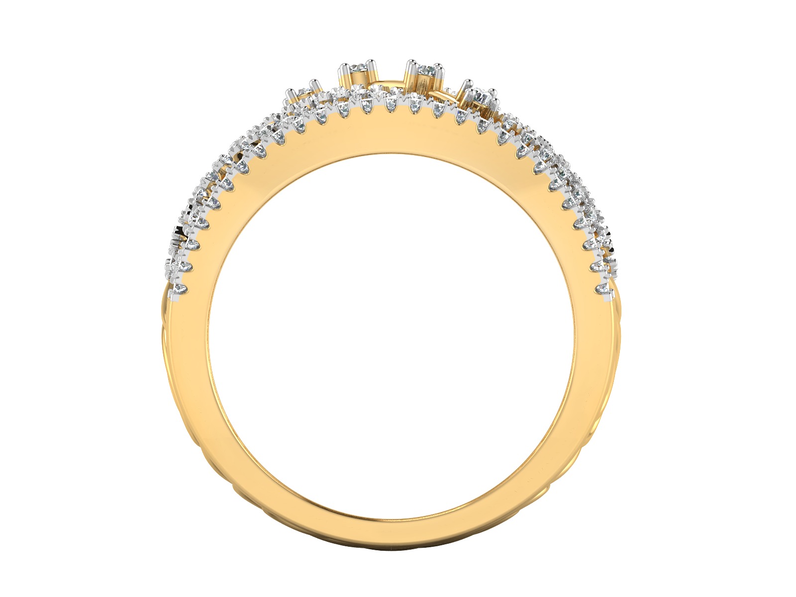 Women Ring  Render 3dm STL OBJ FBX Details 3D print model_15