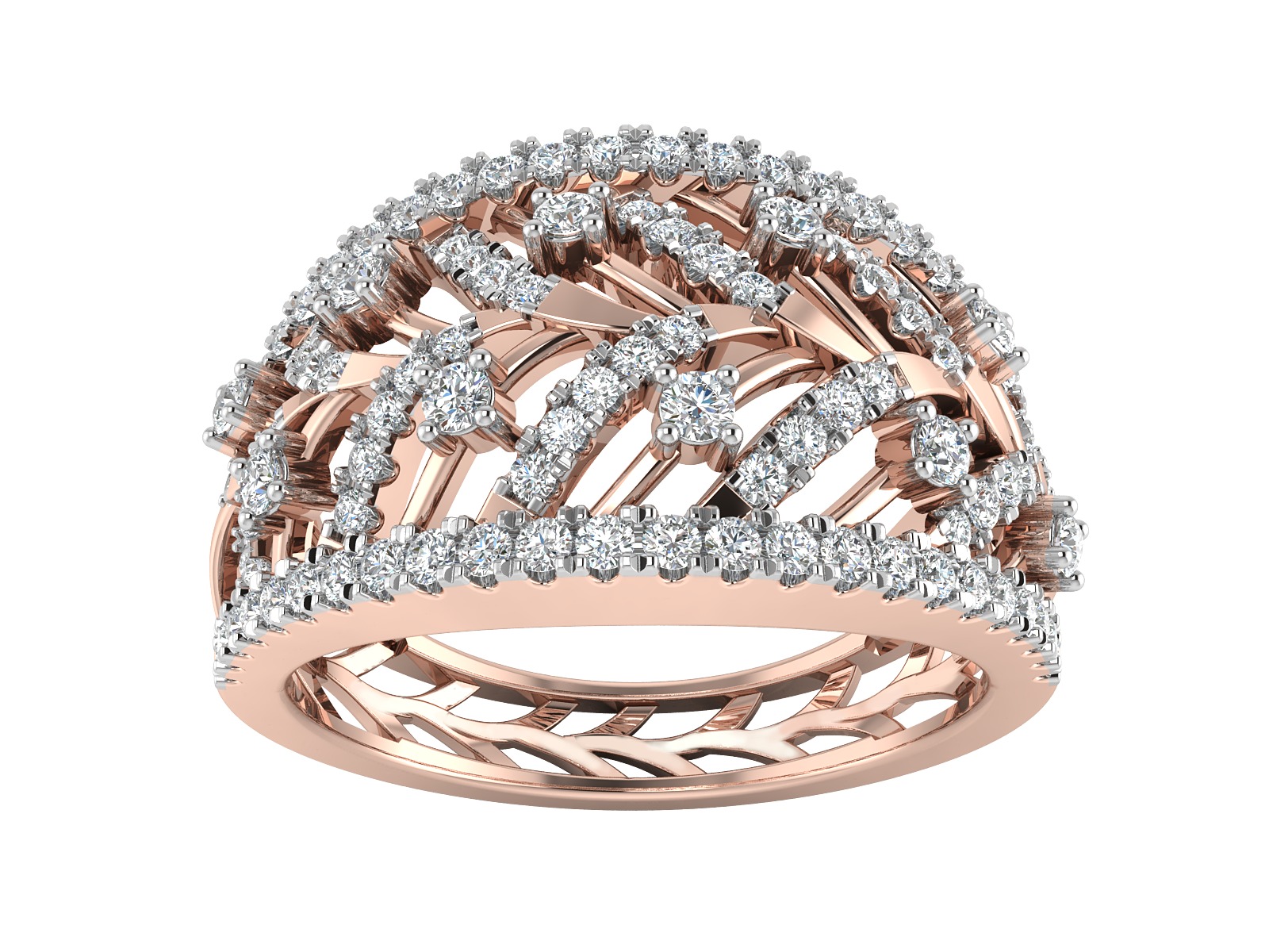 Women Ring  Render 3dm STL OBJ FBX Details 3D print model_4