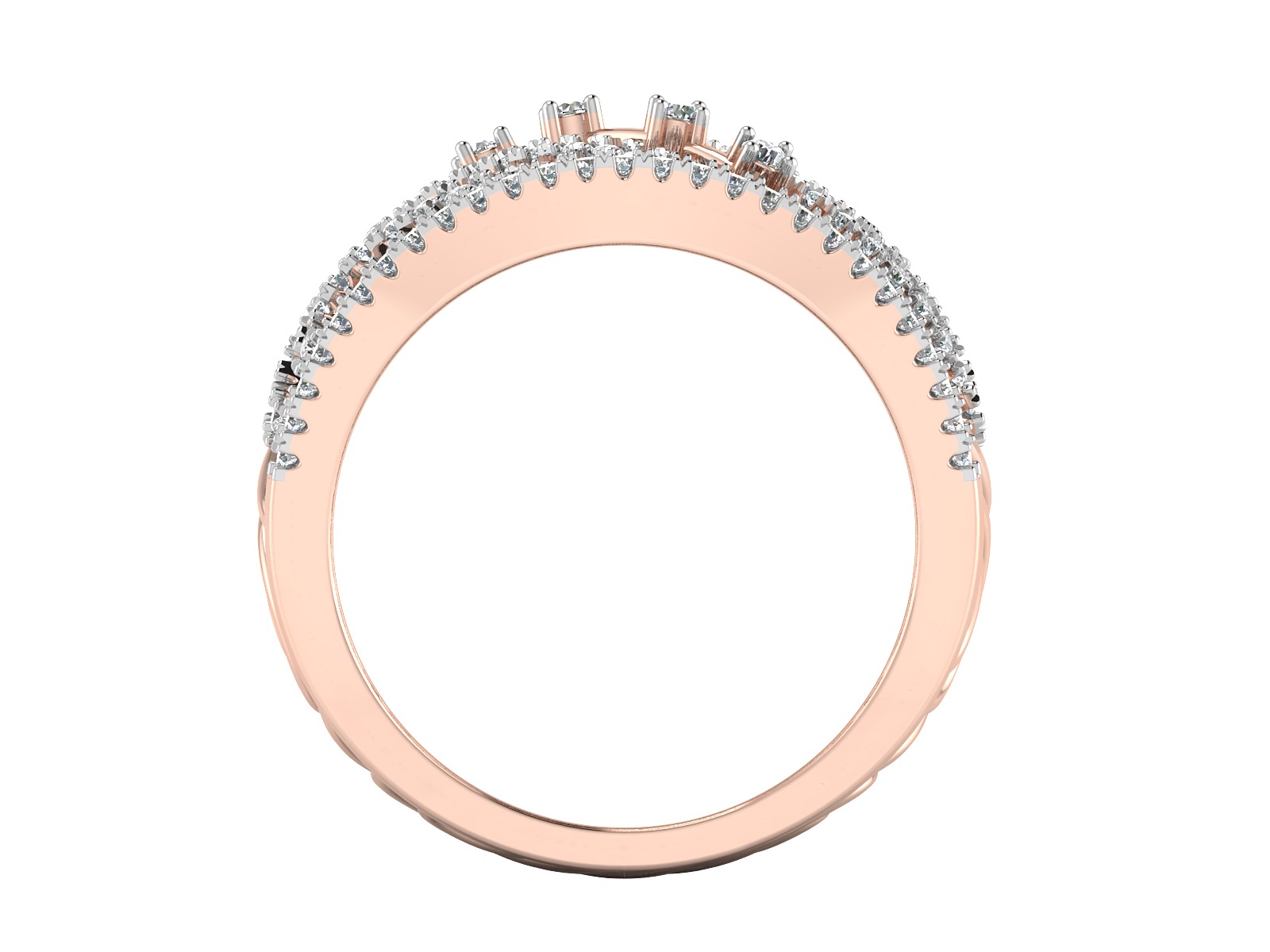 Women Ring  Render 3dm STL OBJ FBX Details 3D print model_11