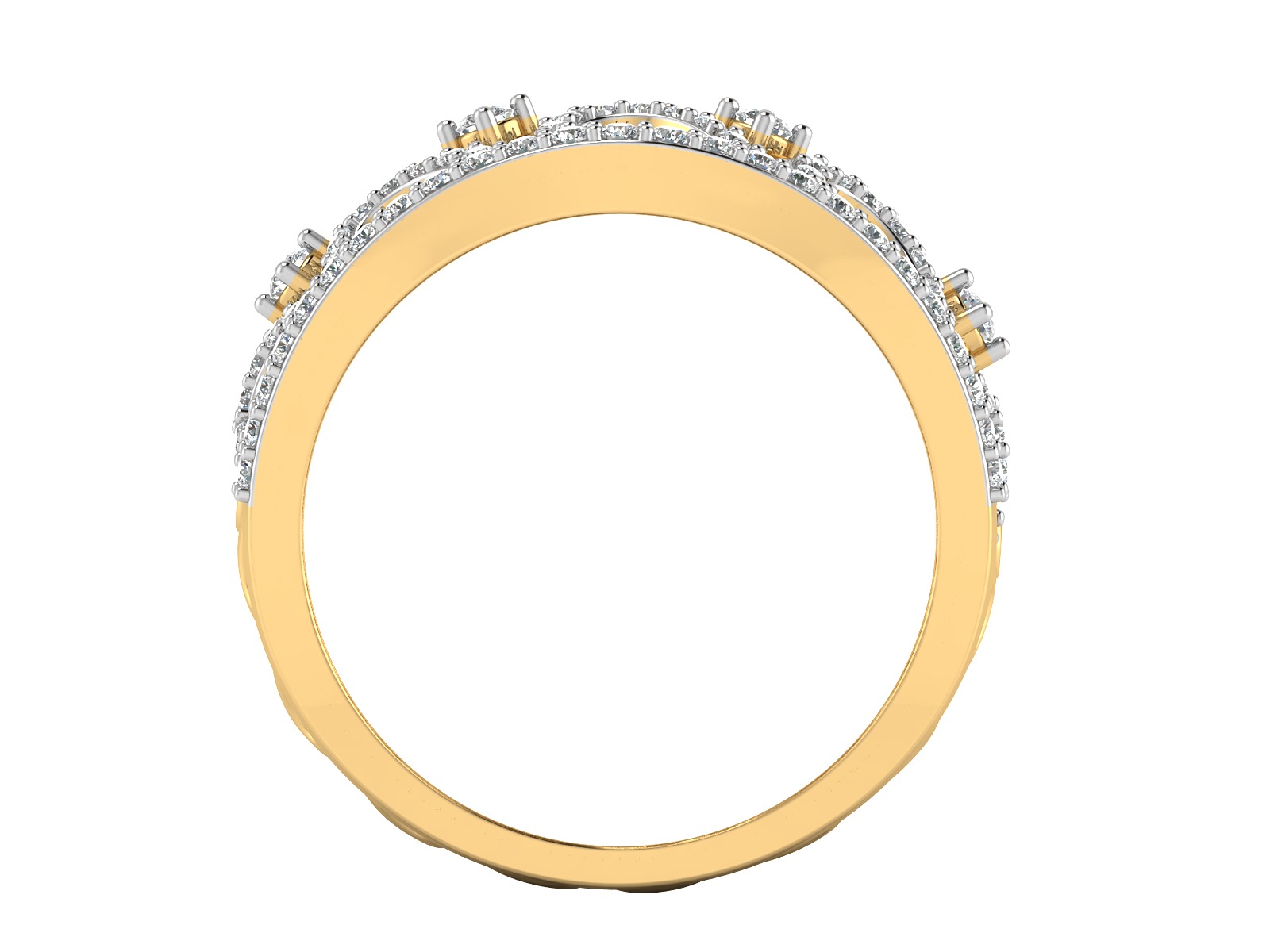 Women Ring  Render 3dm STL OBJ FBX Details 3D print model_15