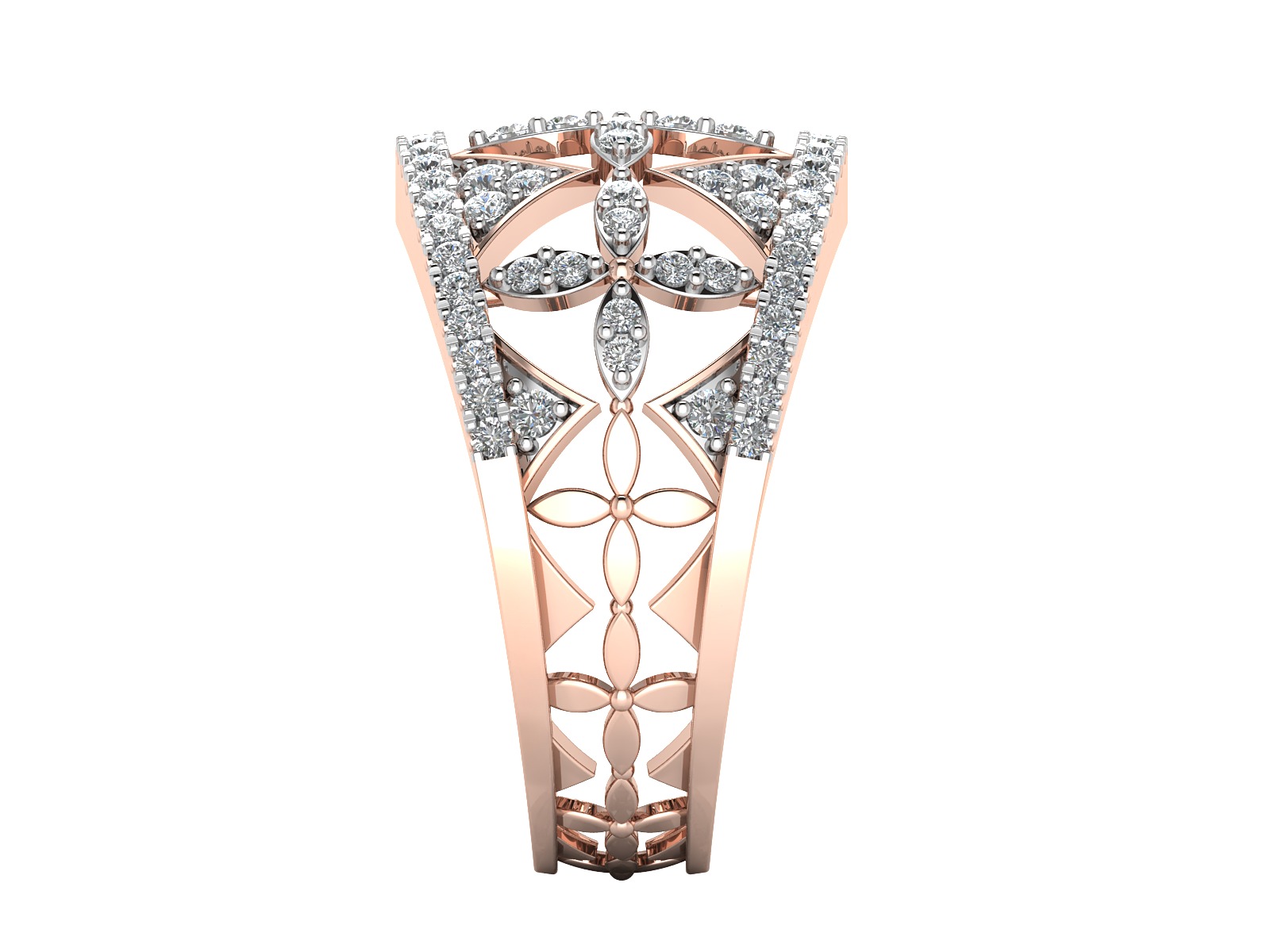 Women Ring  Render 3dm STL OBJ FBX Details 3D print model_20