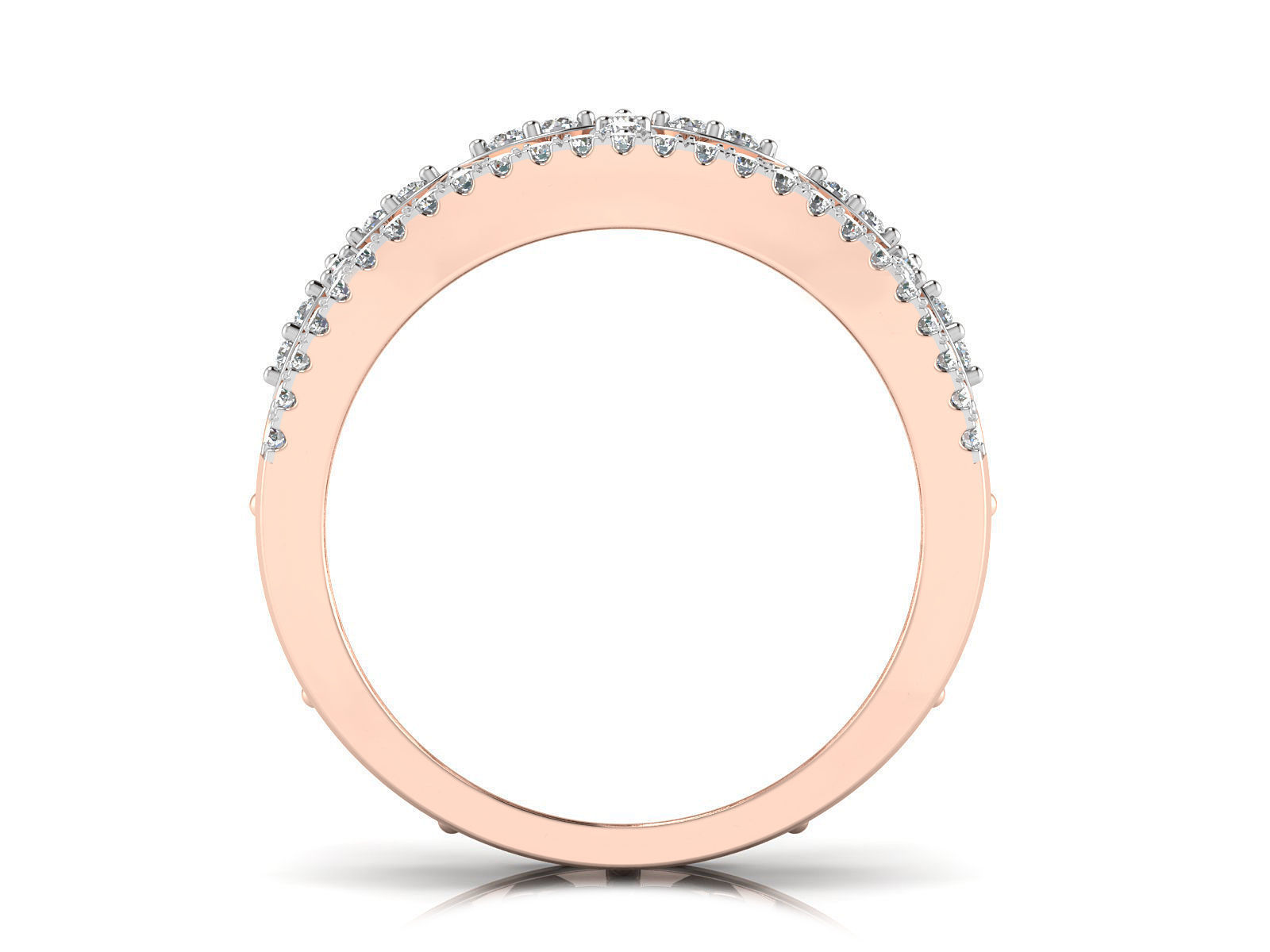 Women Ring  Render 3dm STL OBJ FBX Details 3D print model_10