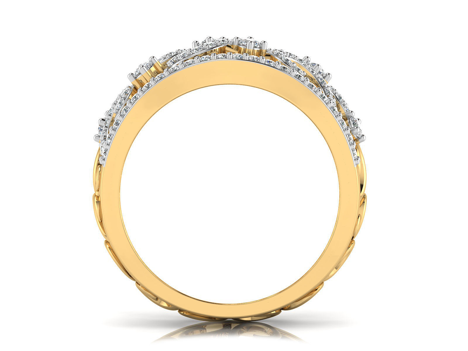 Women Ring  Render 3dm STL OBJ FBX Details 3D print model_6