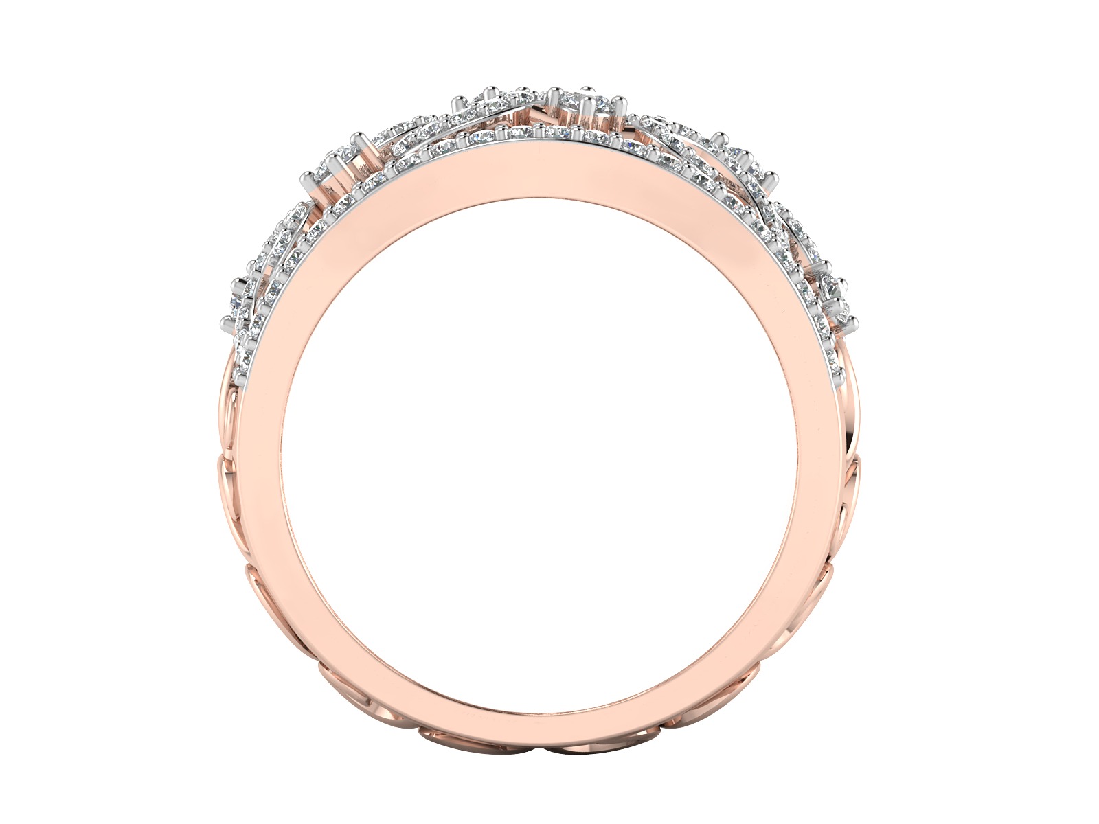 Women Ring  Render 3dm STL OBJ FBX Details 3D print model_5