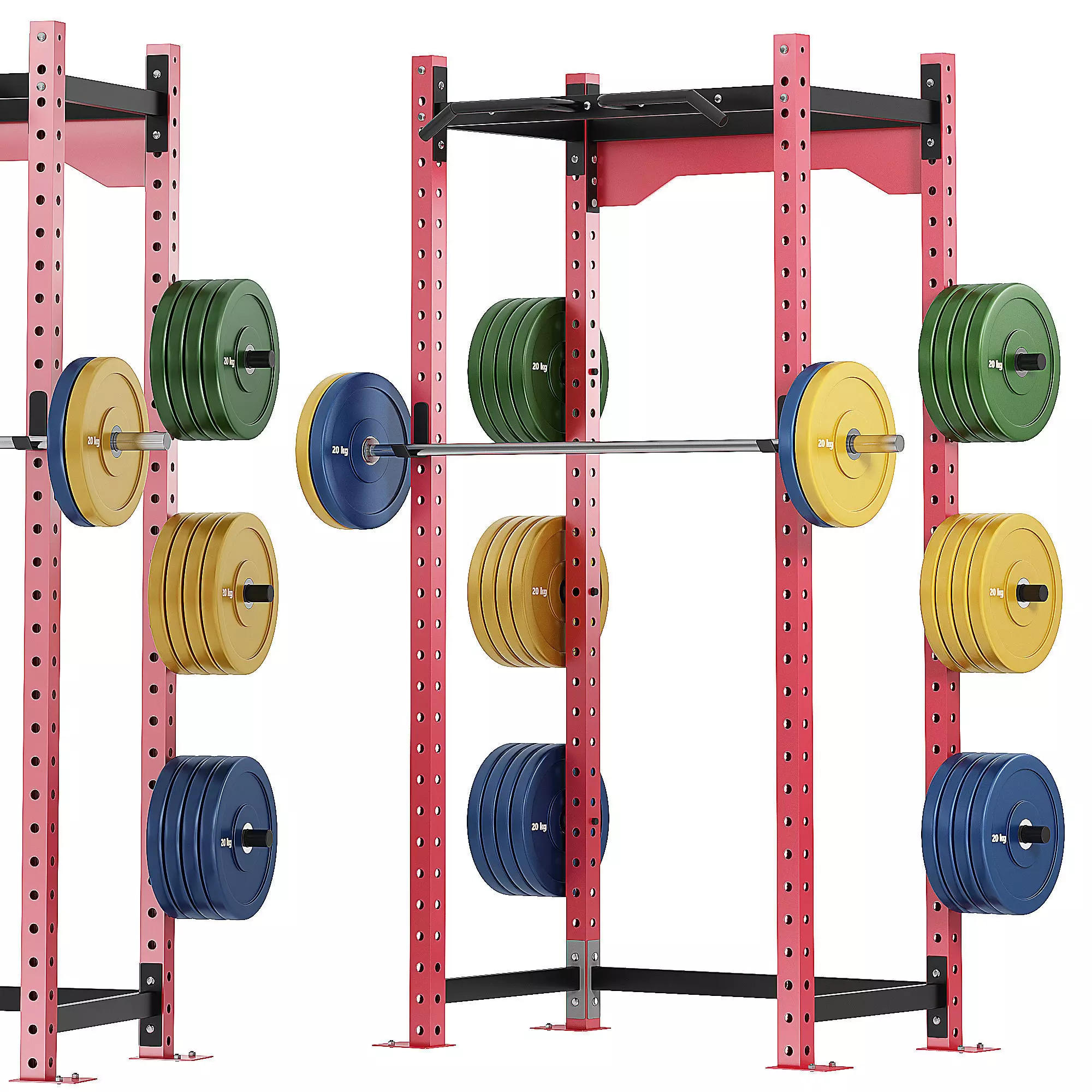 Liftdex Signature Power Rack 3D model