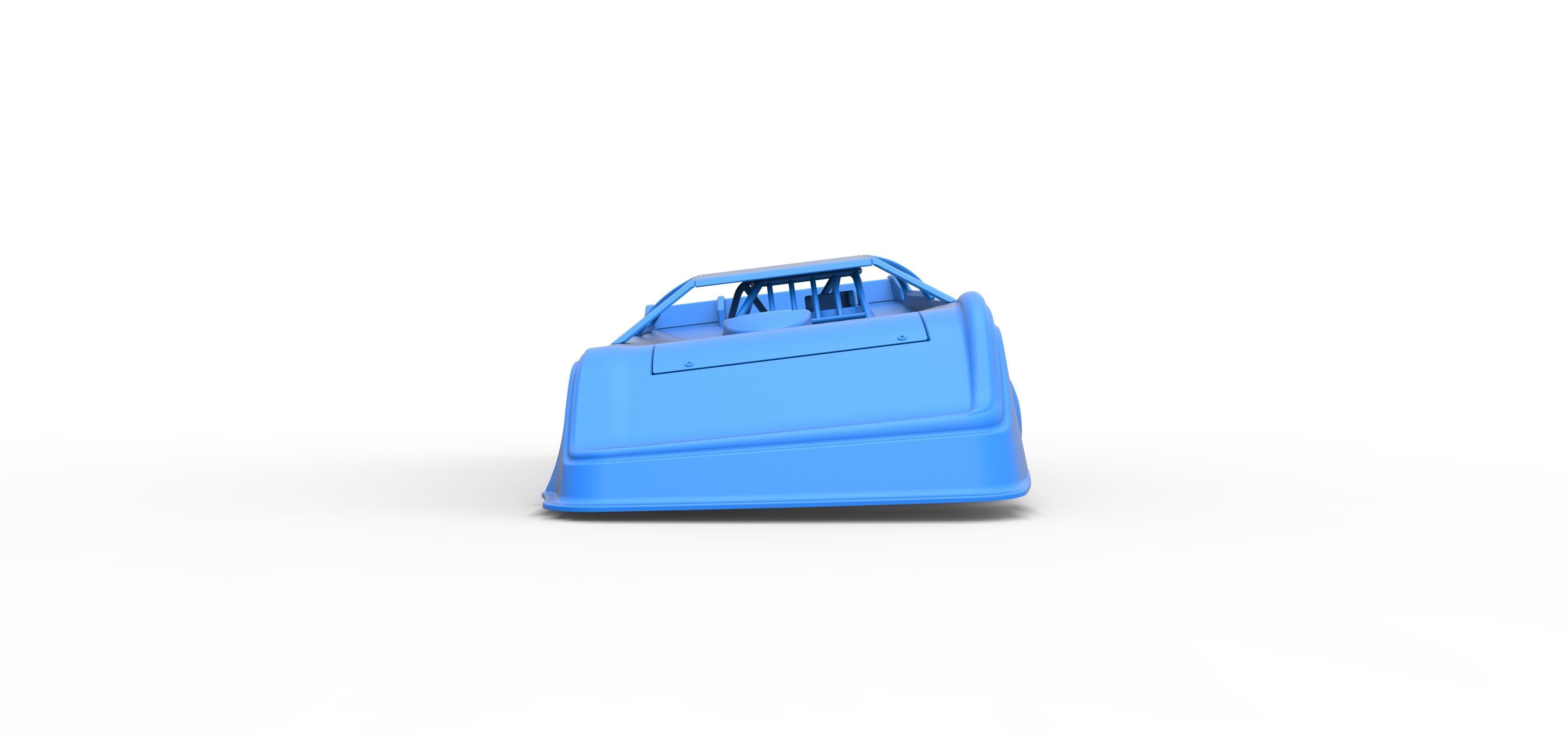 Super Dirt Late model for Pavement while turning Scale 1 to 25 3D print model_34