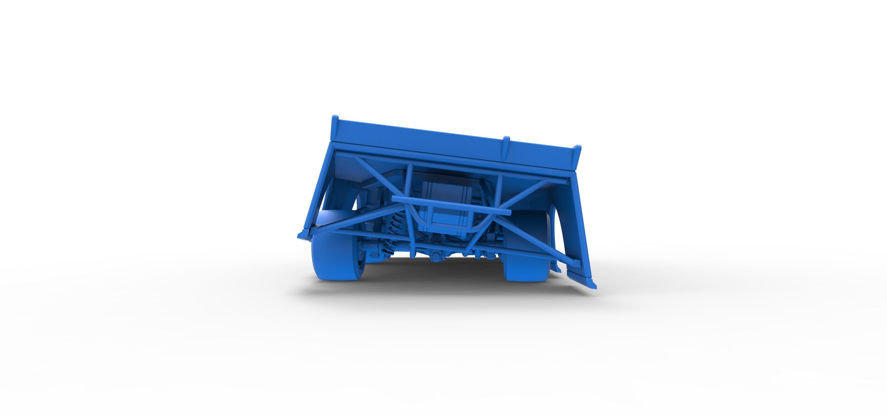 Super Dirt Late model for Pavement while turning Scale 1 to 25 3D print model_43