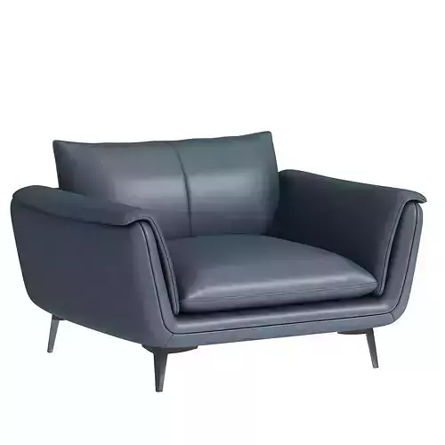 MARBELLA Leather armchair 02
