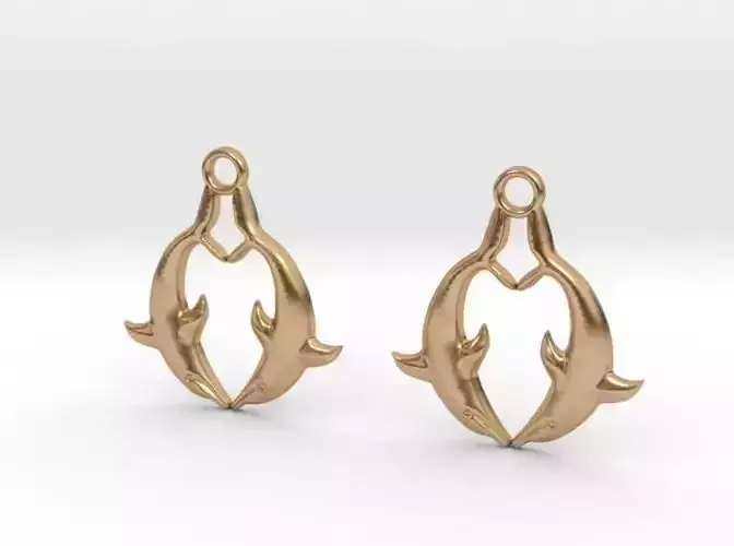 Dolphin Earrings