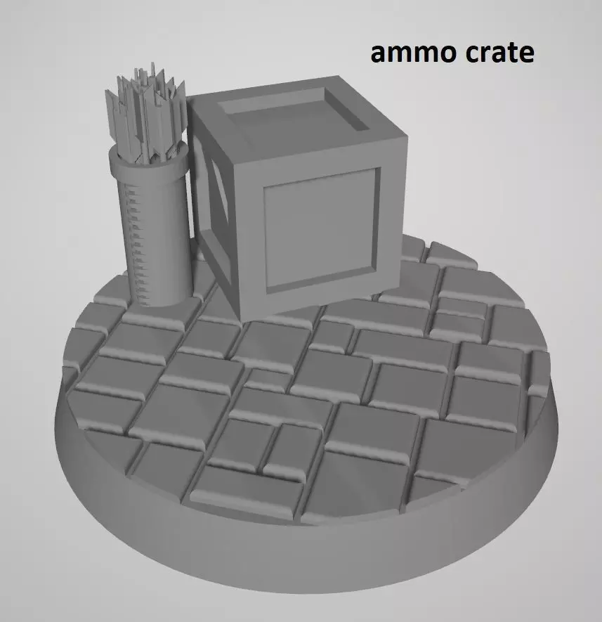 Base series - Ruins 3D print model