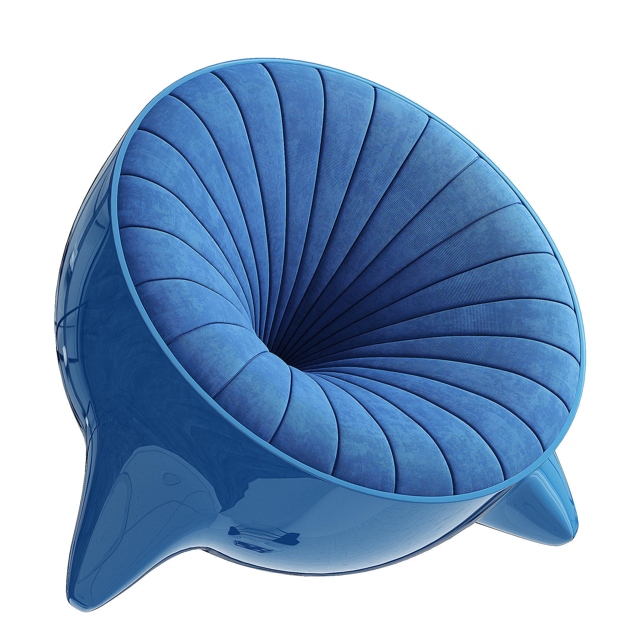 Abel Lounge Chair 3D model_1