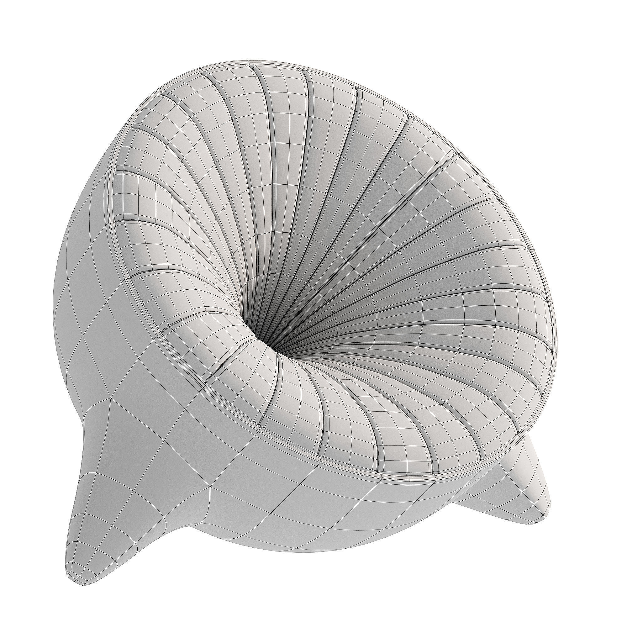 Abel Lounge Chair 3D model_3