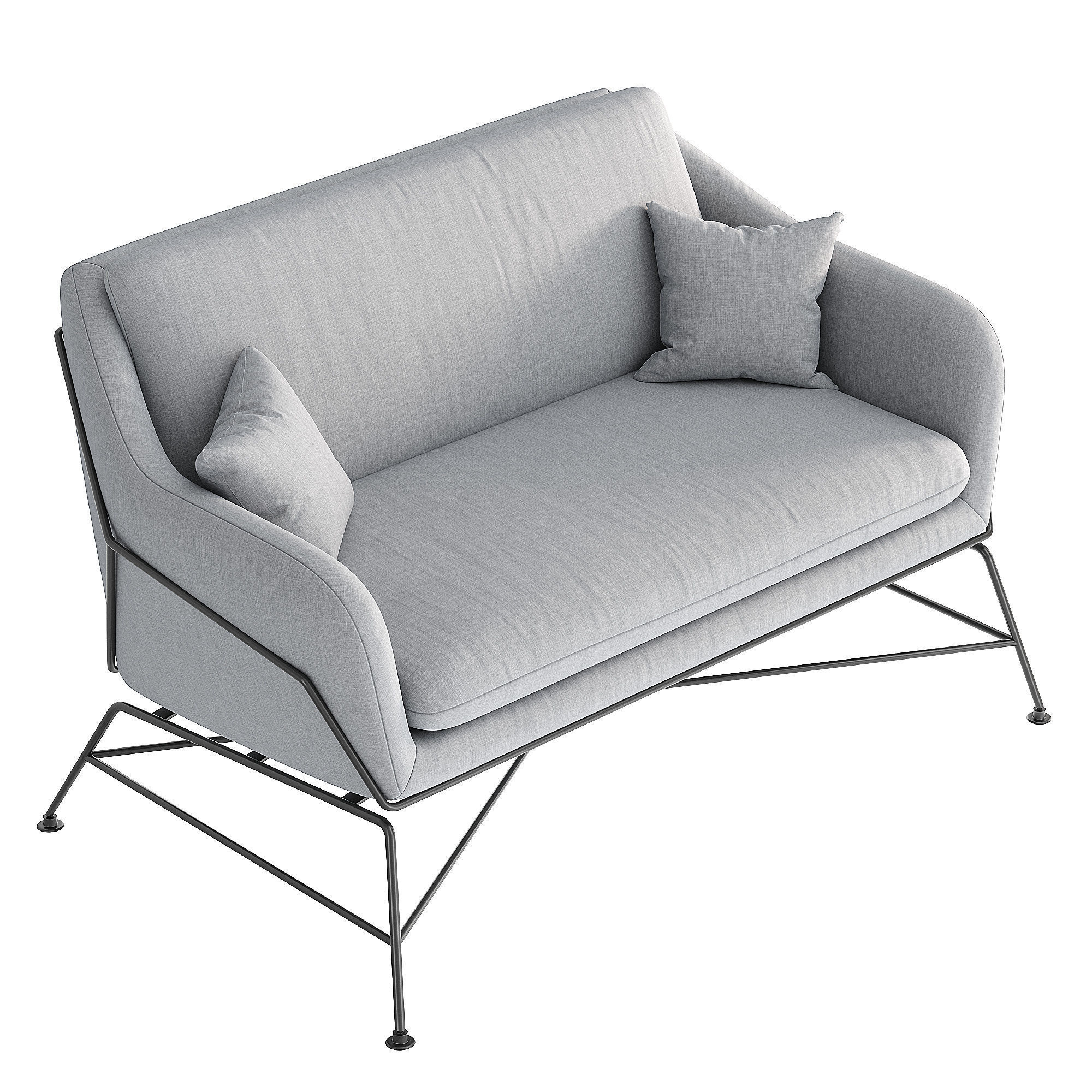 Brida sofa 3D model_3