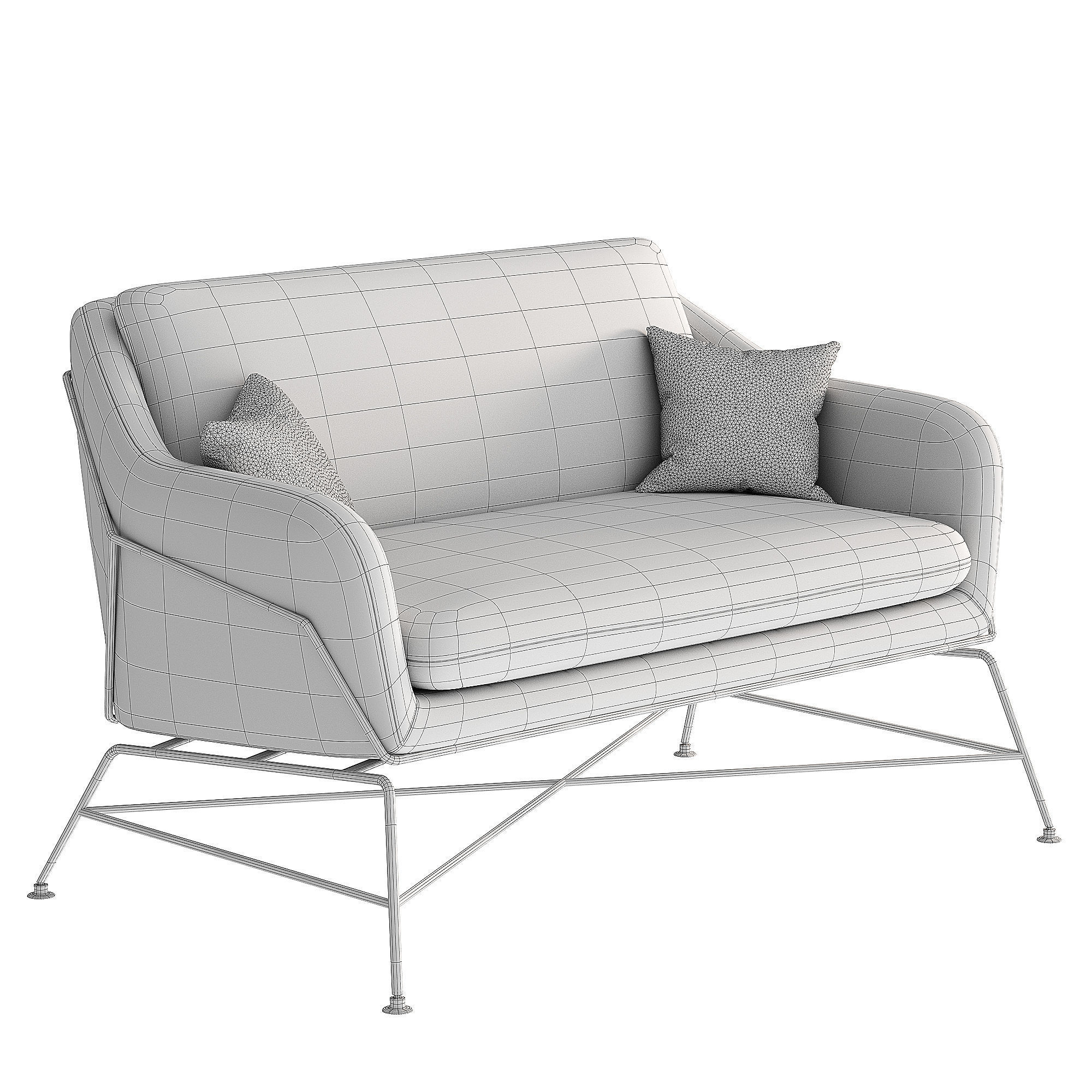 Brida sofa 3D model_4
