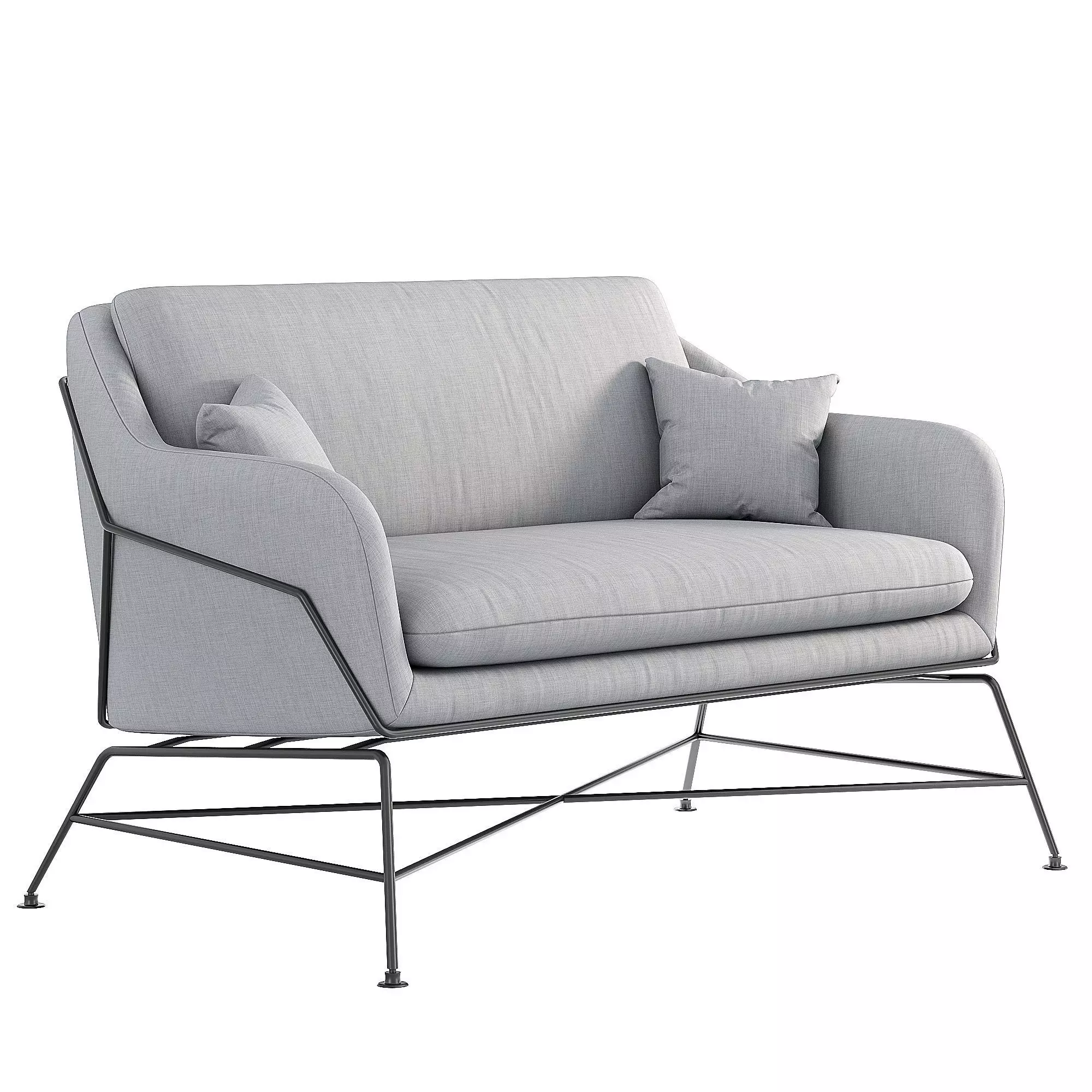 Brida sofa 3D model_0