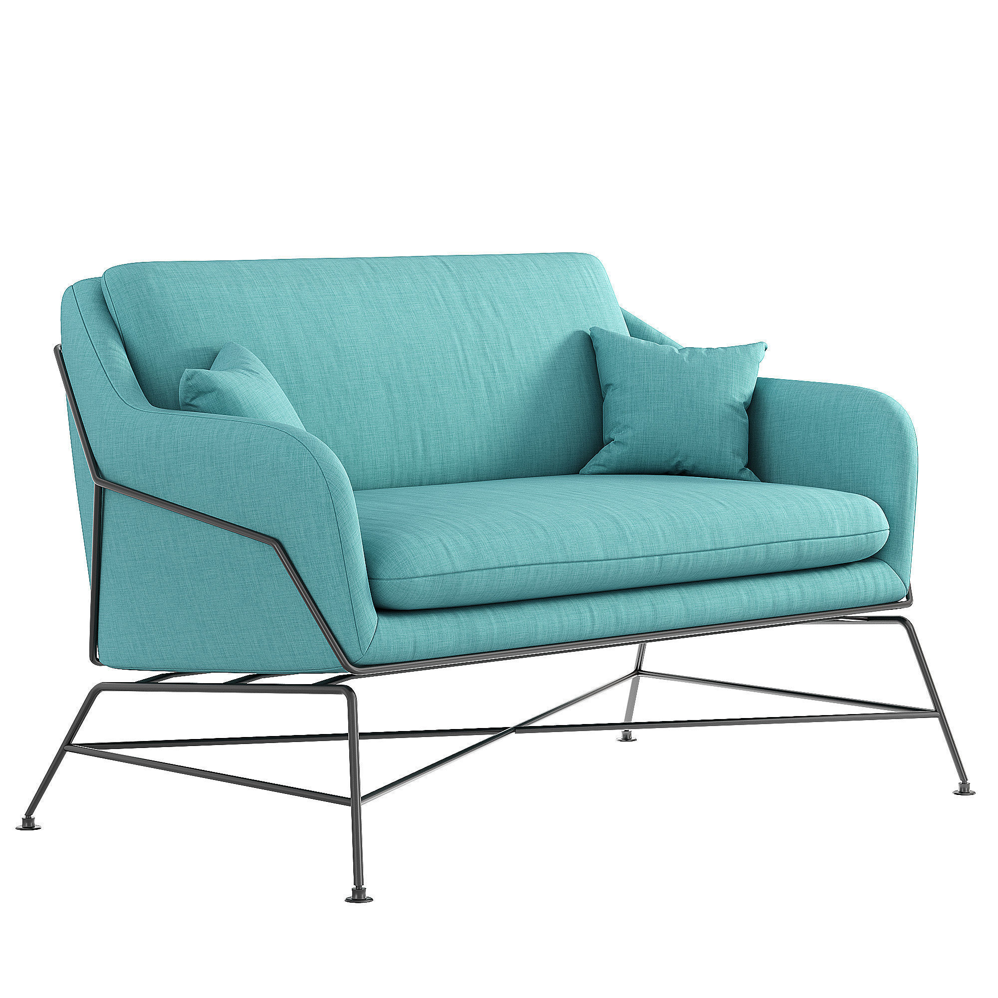 Brida sofa 3D model_1