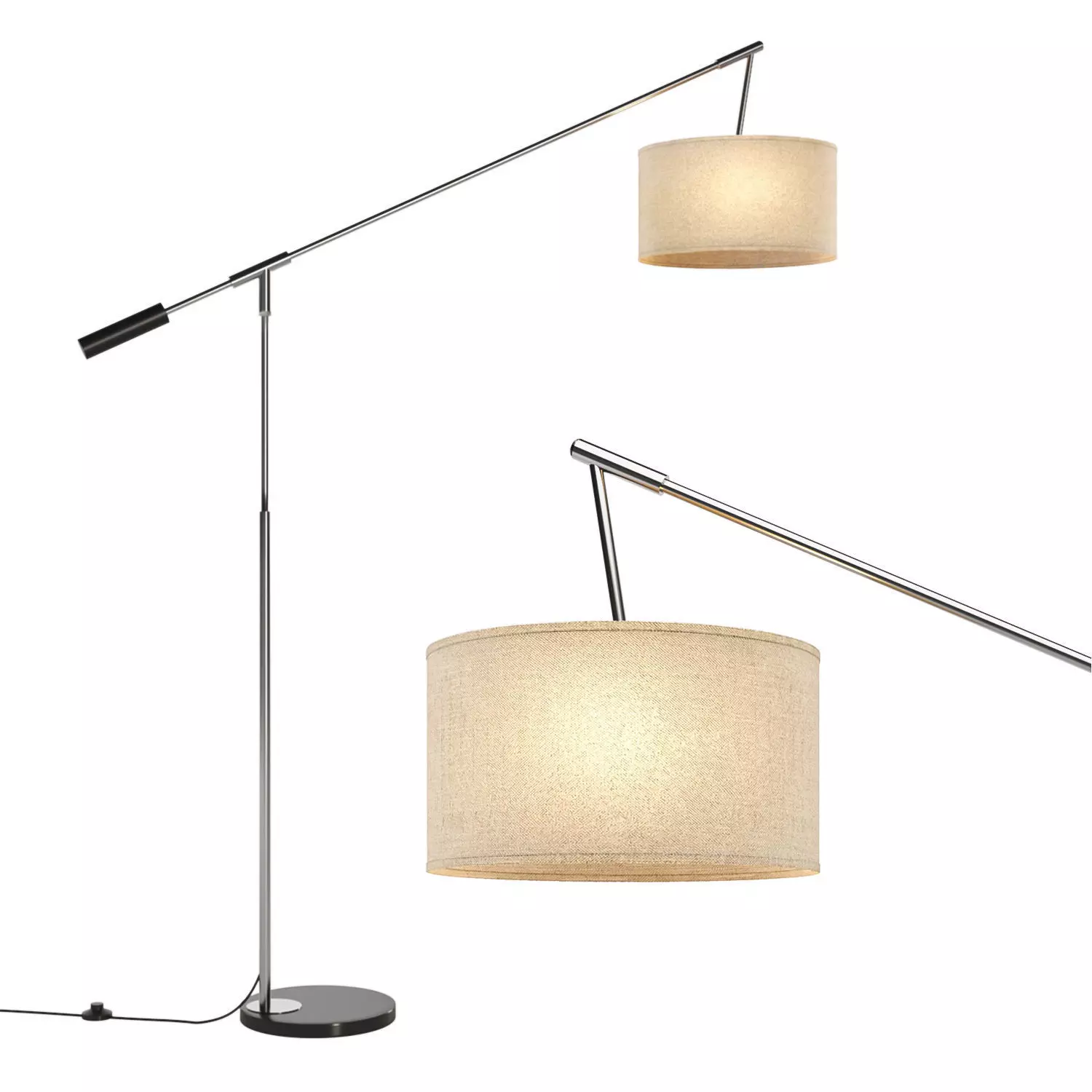 marina floor lamp 3D model_0