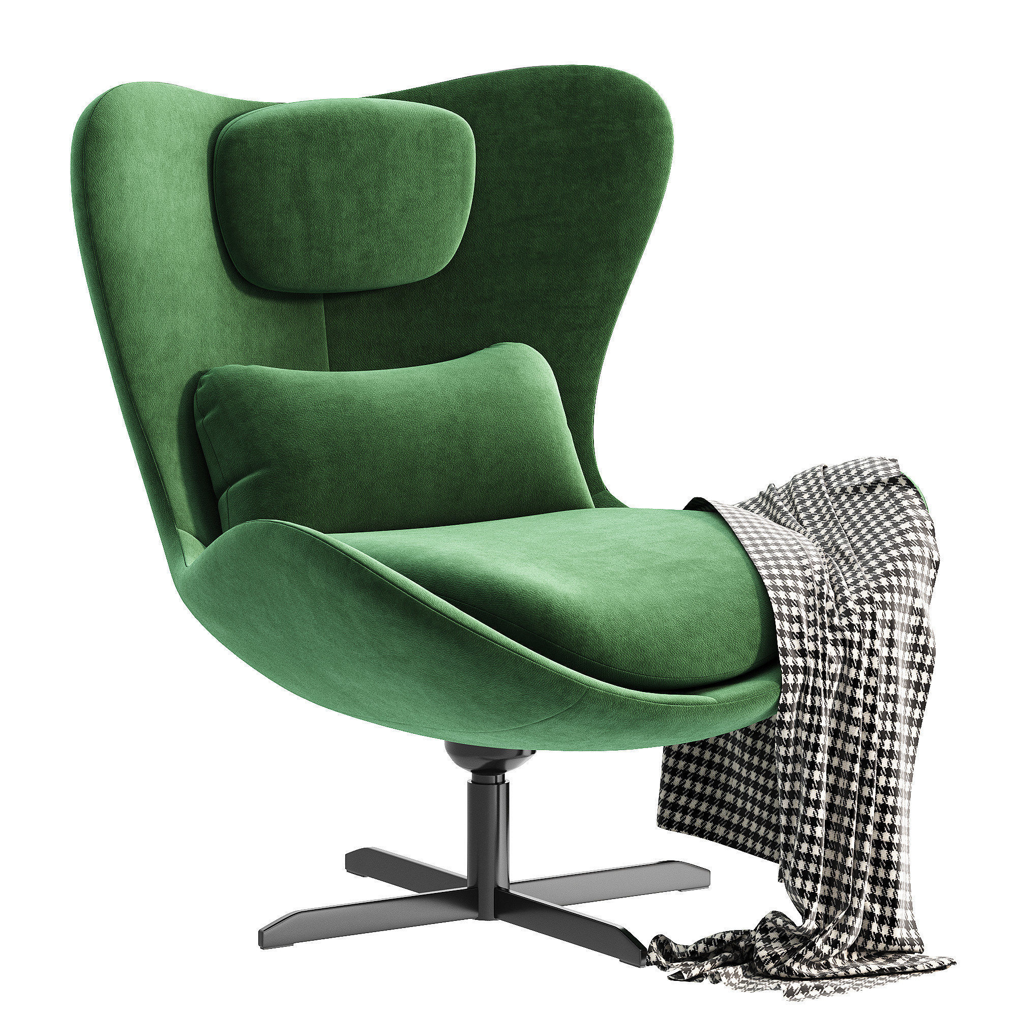 Armchair LAZY CS3373 C LH 3D model_1
