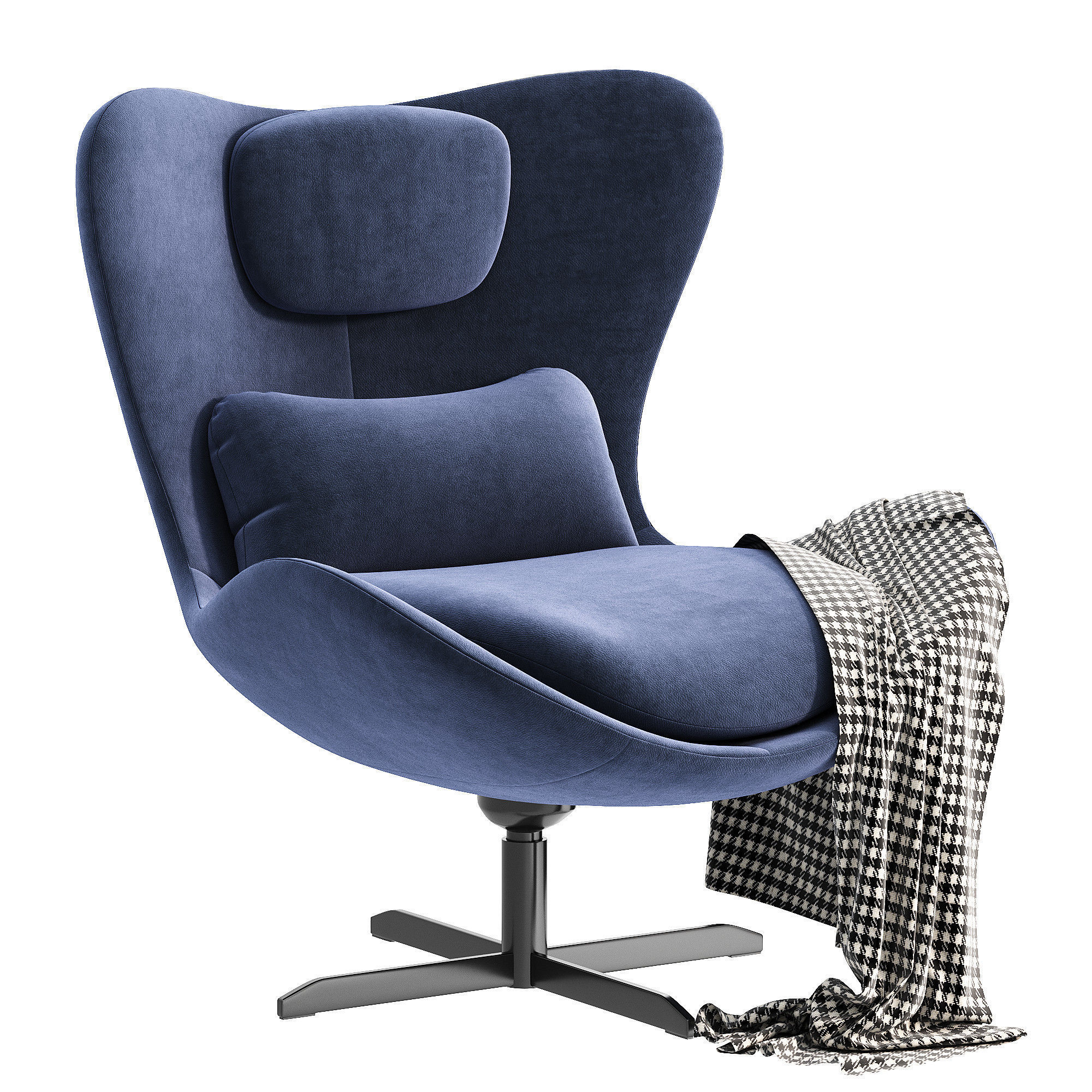 Armchair LAZY CS3373 C LH 3D model_2