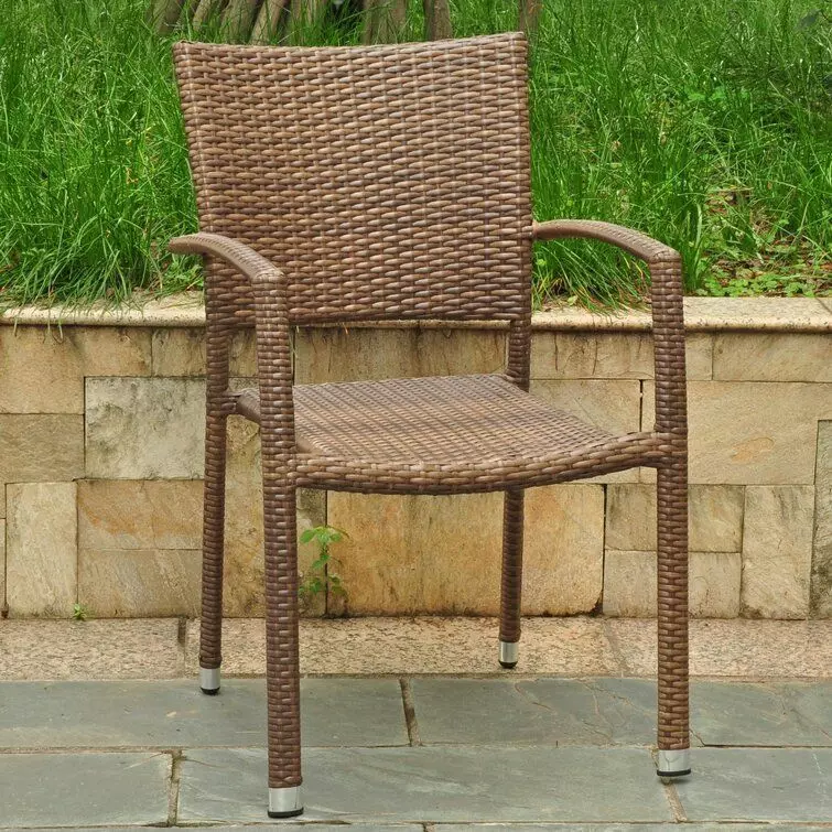 Katzer Stacking Patio Dining Chair 3D model_0