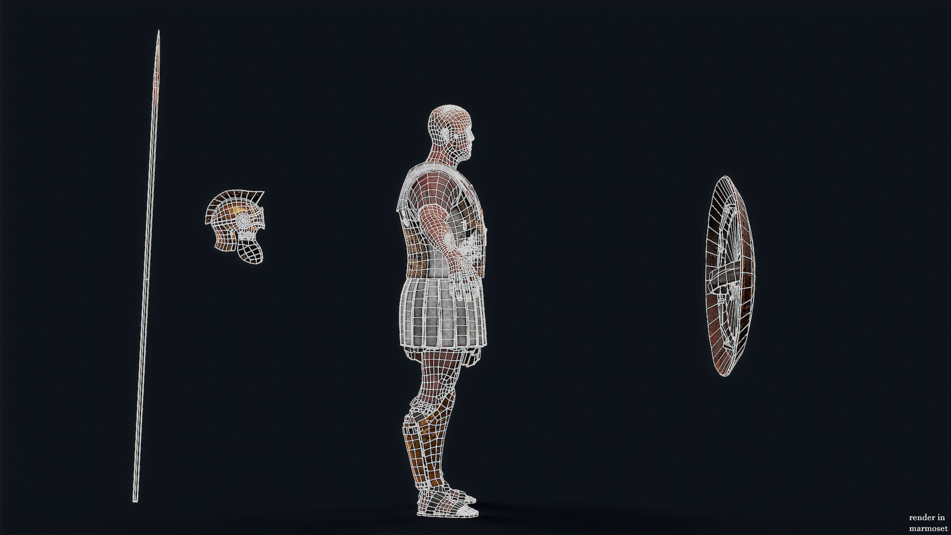 SPARTAN PPU1 Low-poly 3D model_12