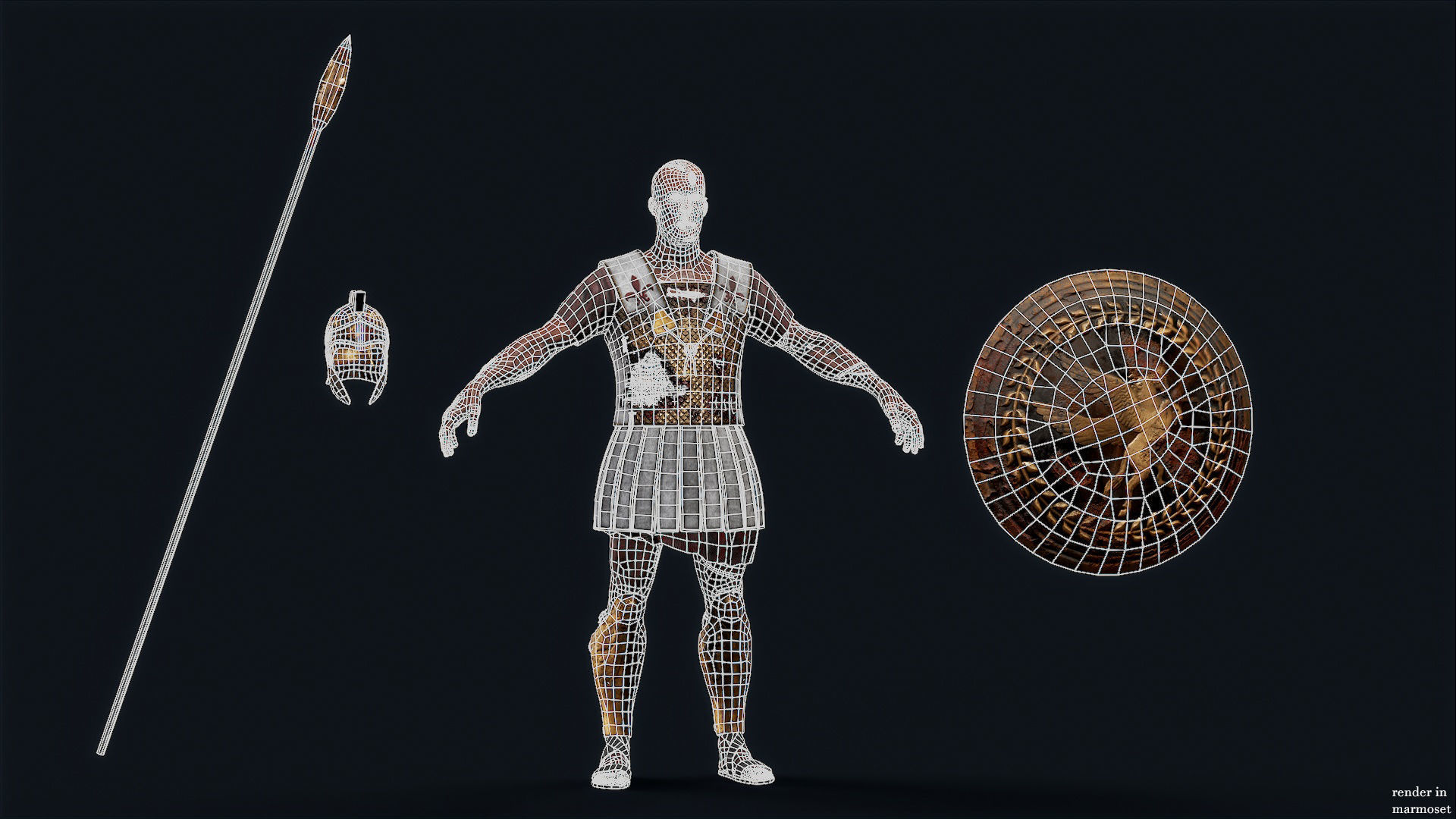 SPARTAN PPU1 Low-poly 3D model_11