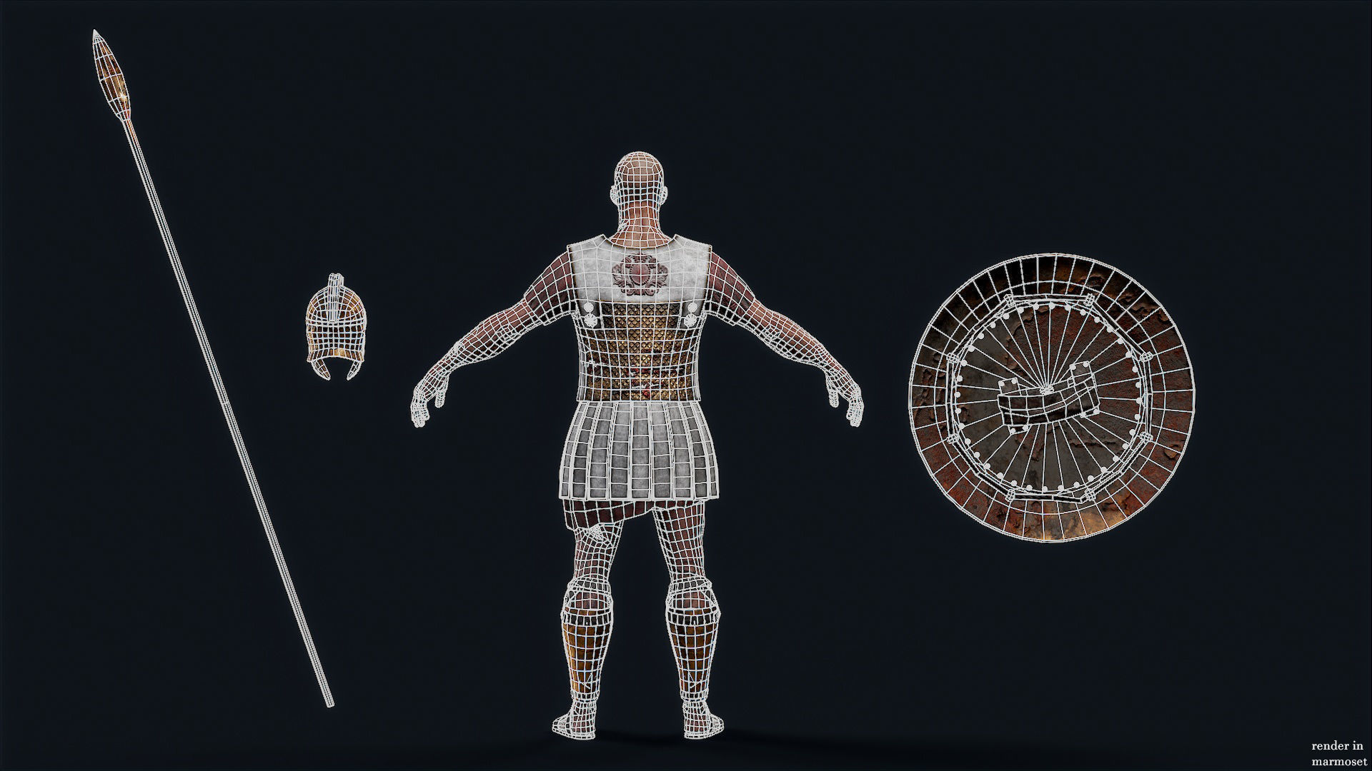 SPARTAN PPU1 Low-poly 3D model_13