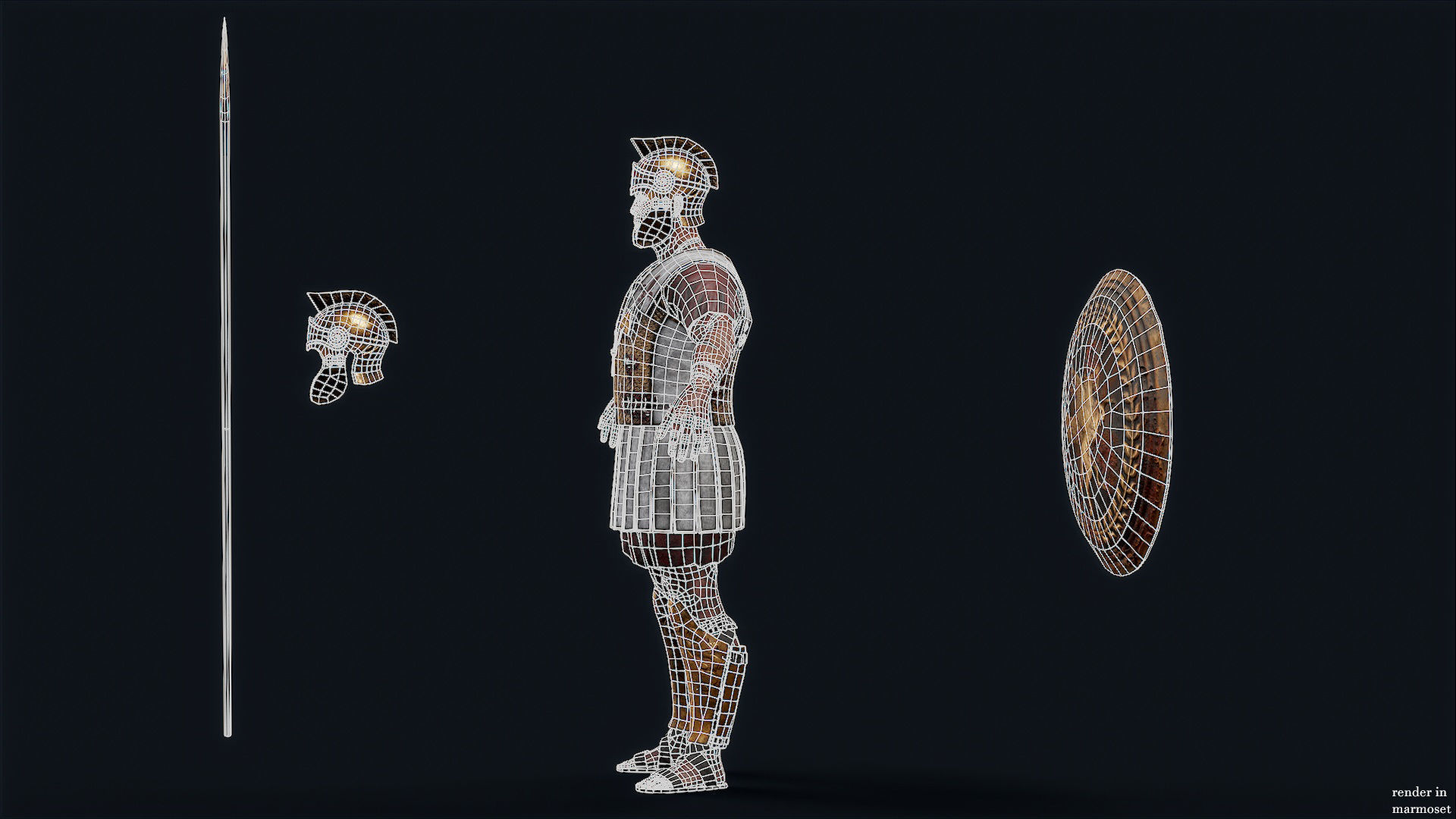 SPARTAN PPU1 Low-poly 3D model_14