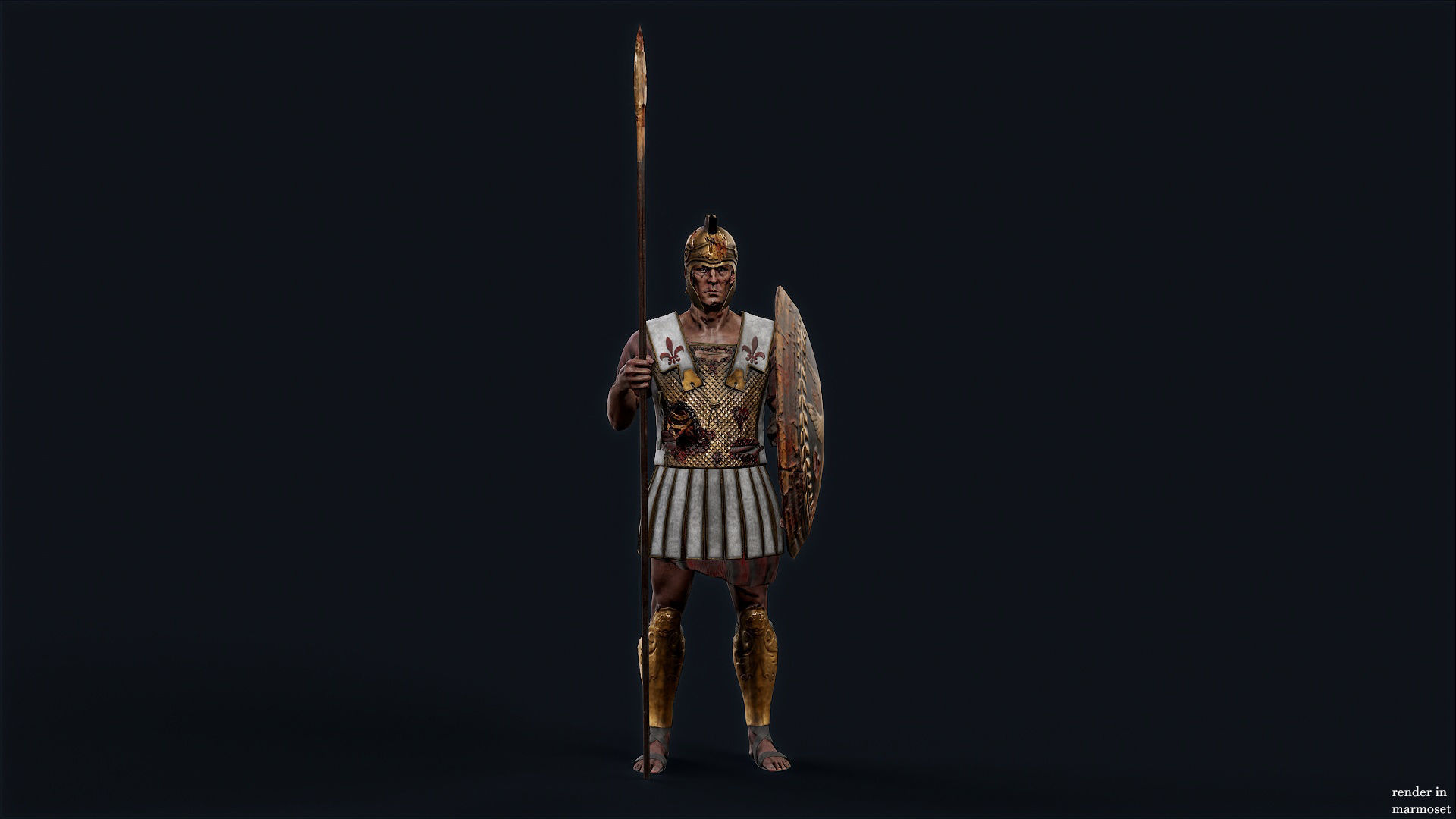 SPARTAN PPU1 Low-poly 3D model_5