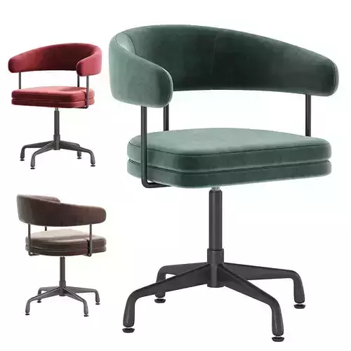 Renna Bounty  Emerald Green Office Chair