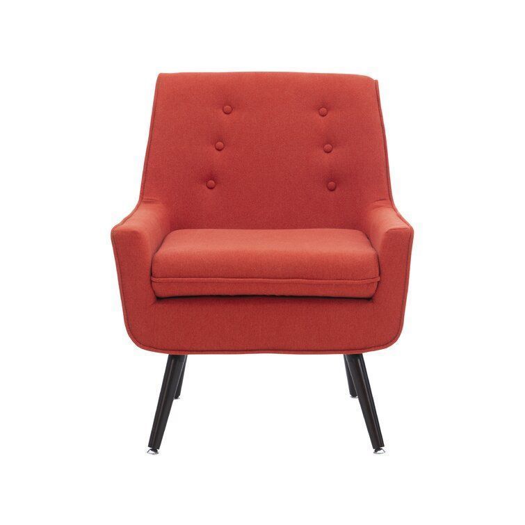 Alessa Wide Tufted Armchair - 2 Colour 3D model_4