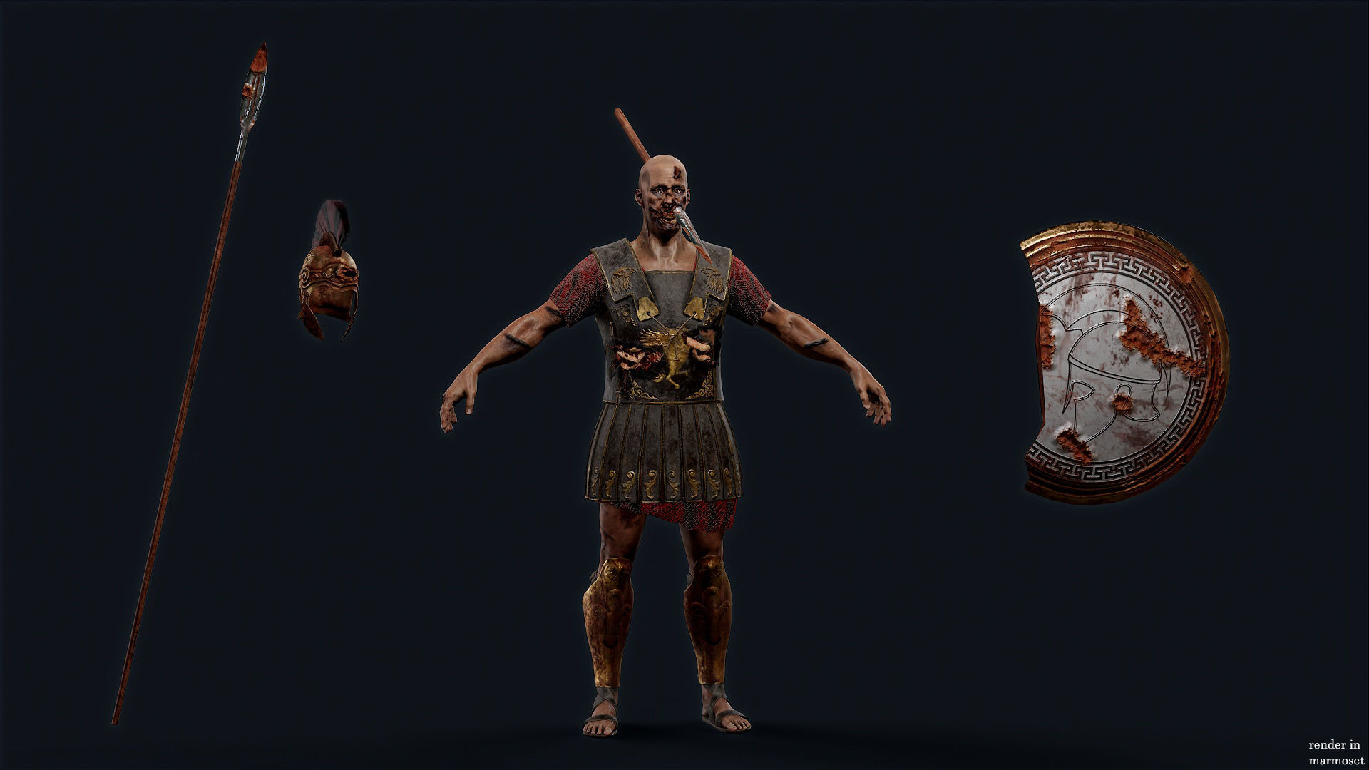 SPARTAN PPU2 Low-poly 3D model_11